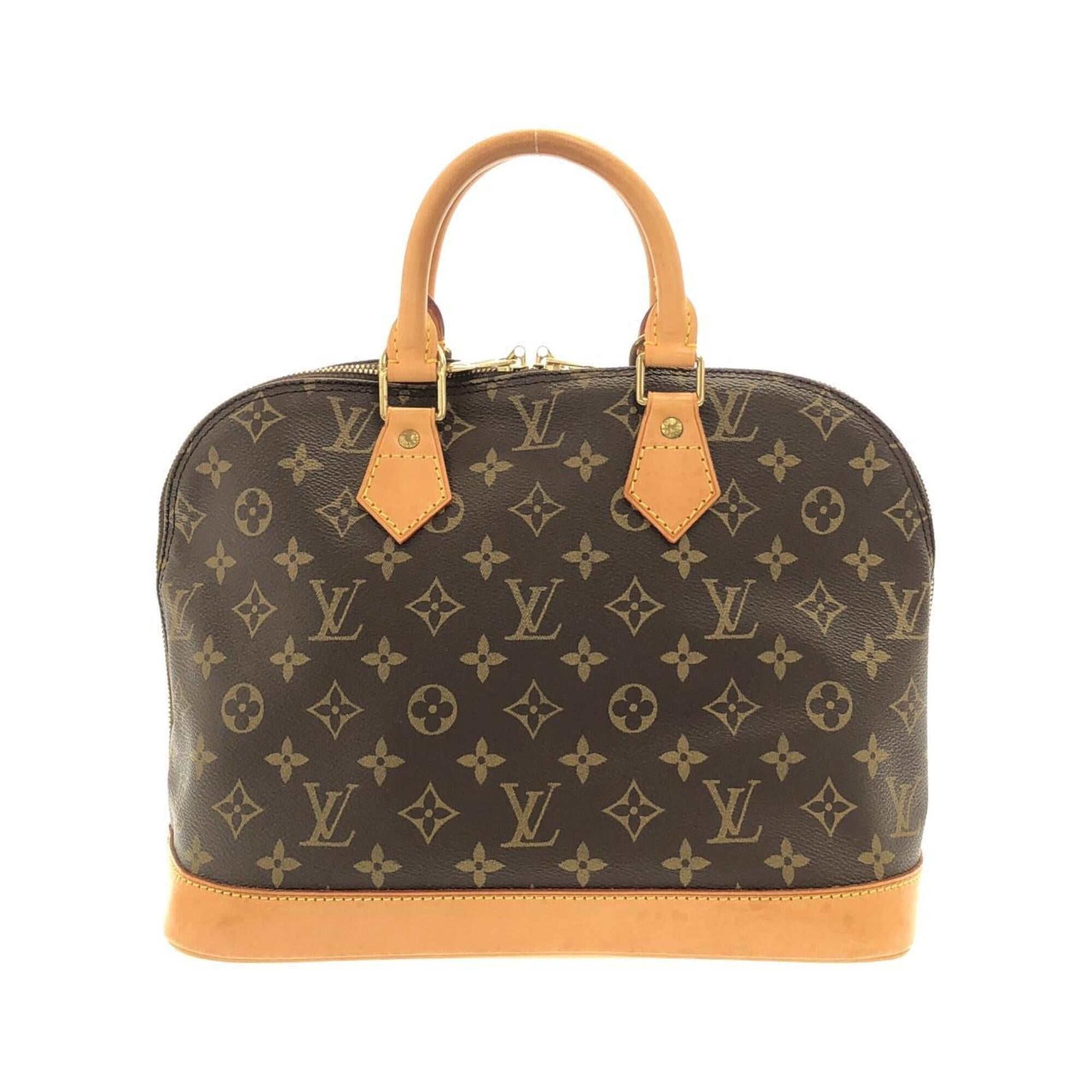 Louis Vuitton Brown Coated Canvas Handbag (Pre-Owned)
