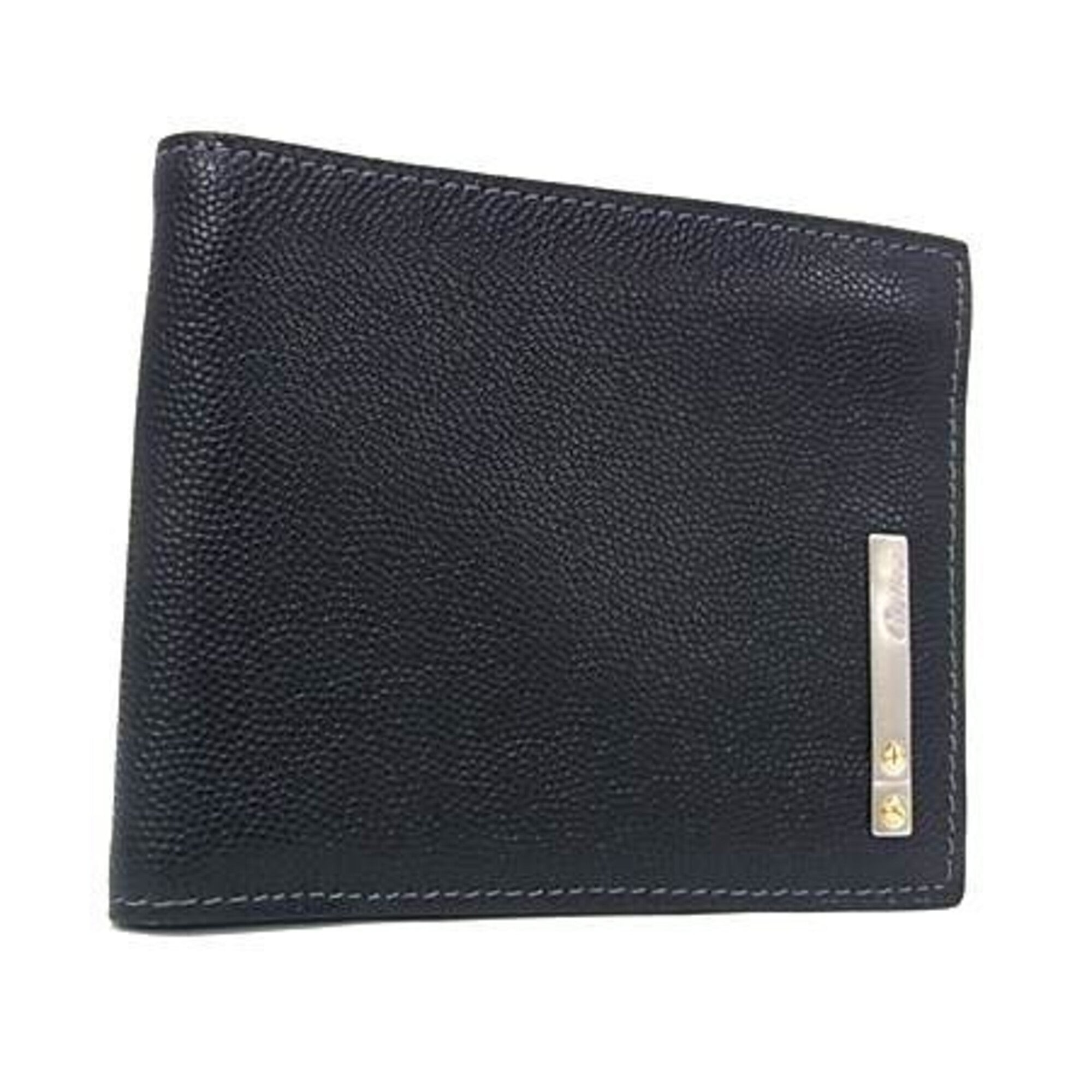 Cartier Black Leather Wallet (Bi-Fold) (Pre-Owned)