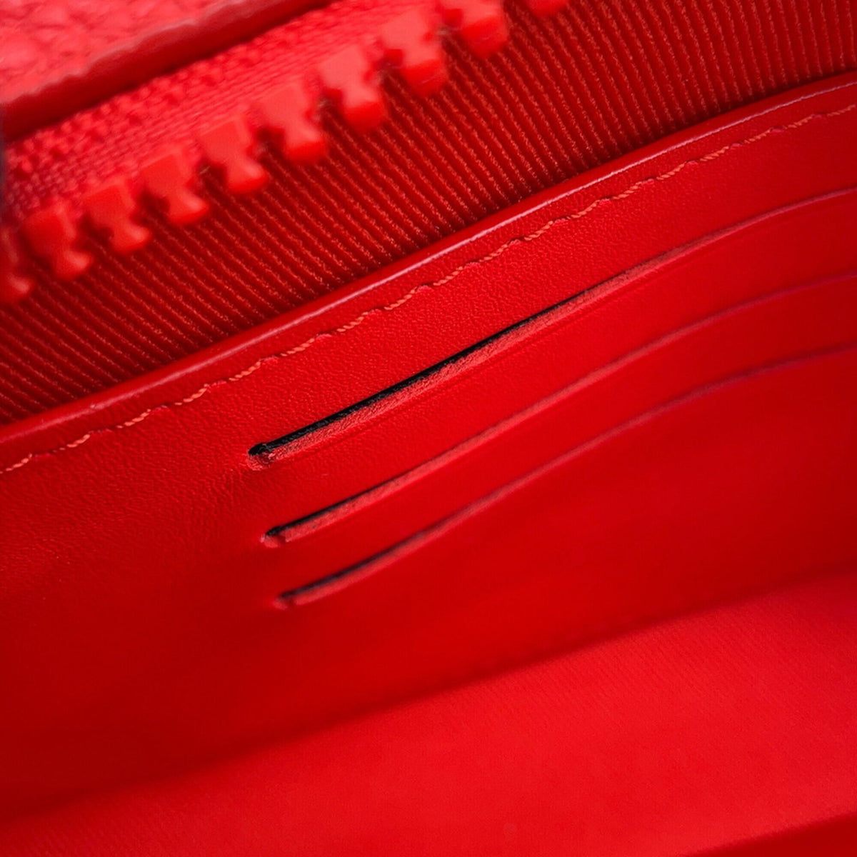 Louis Vuitton Monogram Red Color Monogram Handbag Pochette (Pre-Owned)