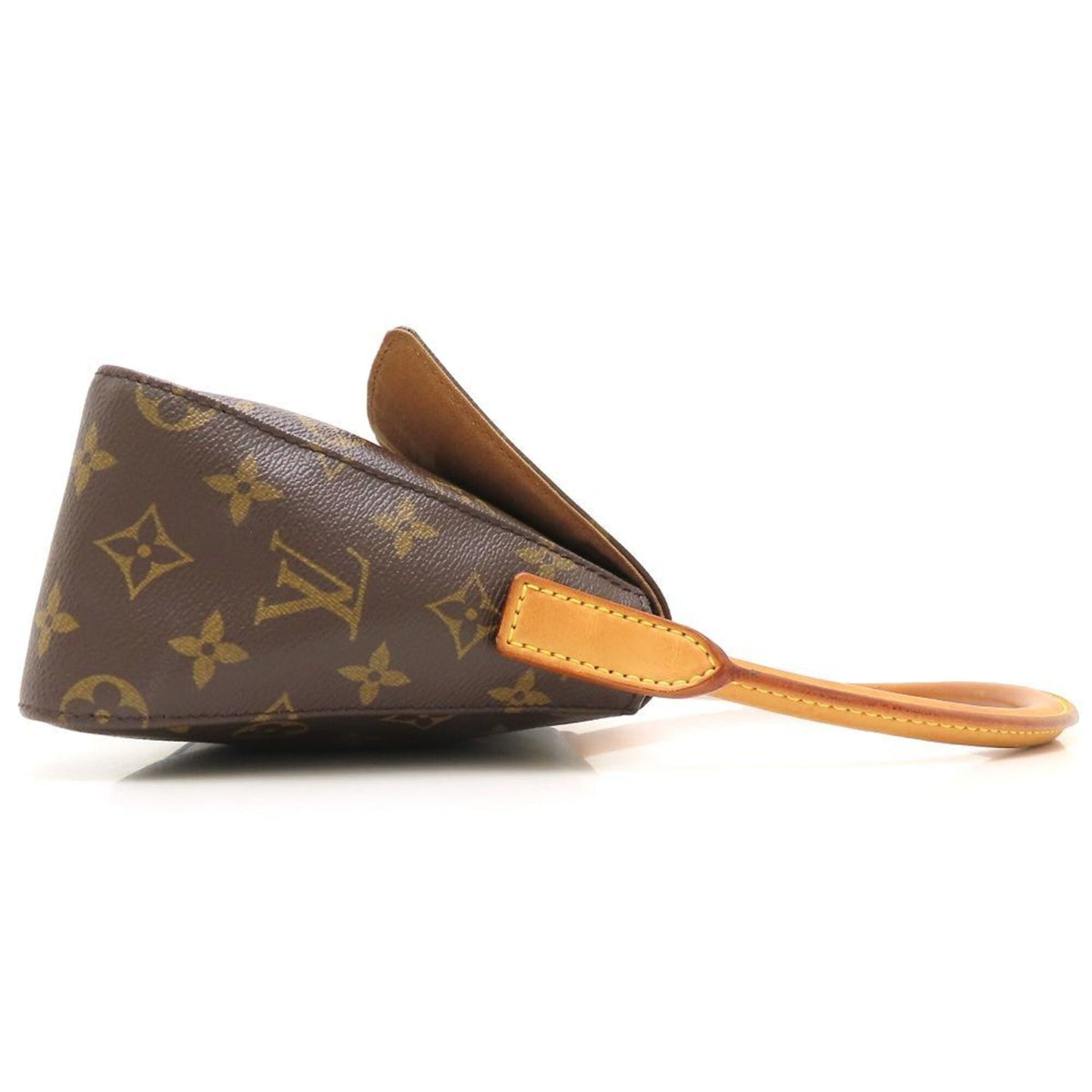 Louis Vuitton Brown Monogram Canvas Handbag (Pre-Owned)