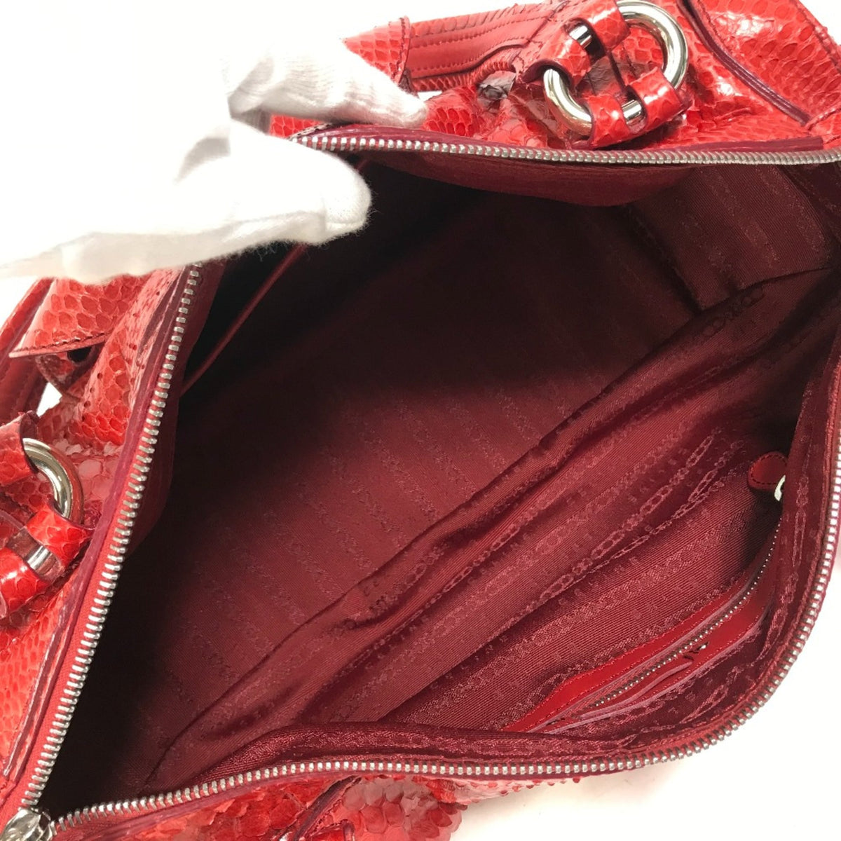 Celine Red Other Boston Bag (Pre-Owned)