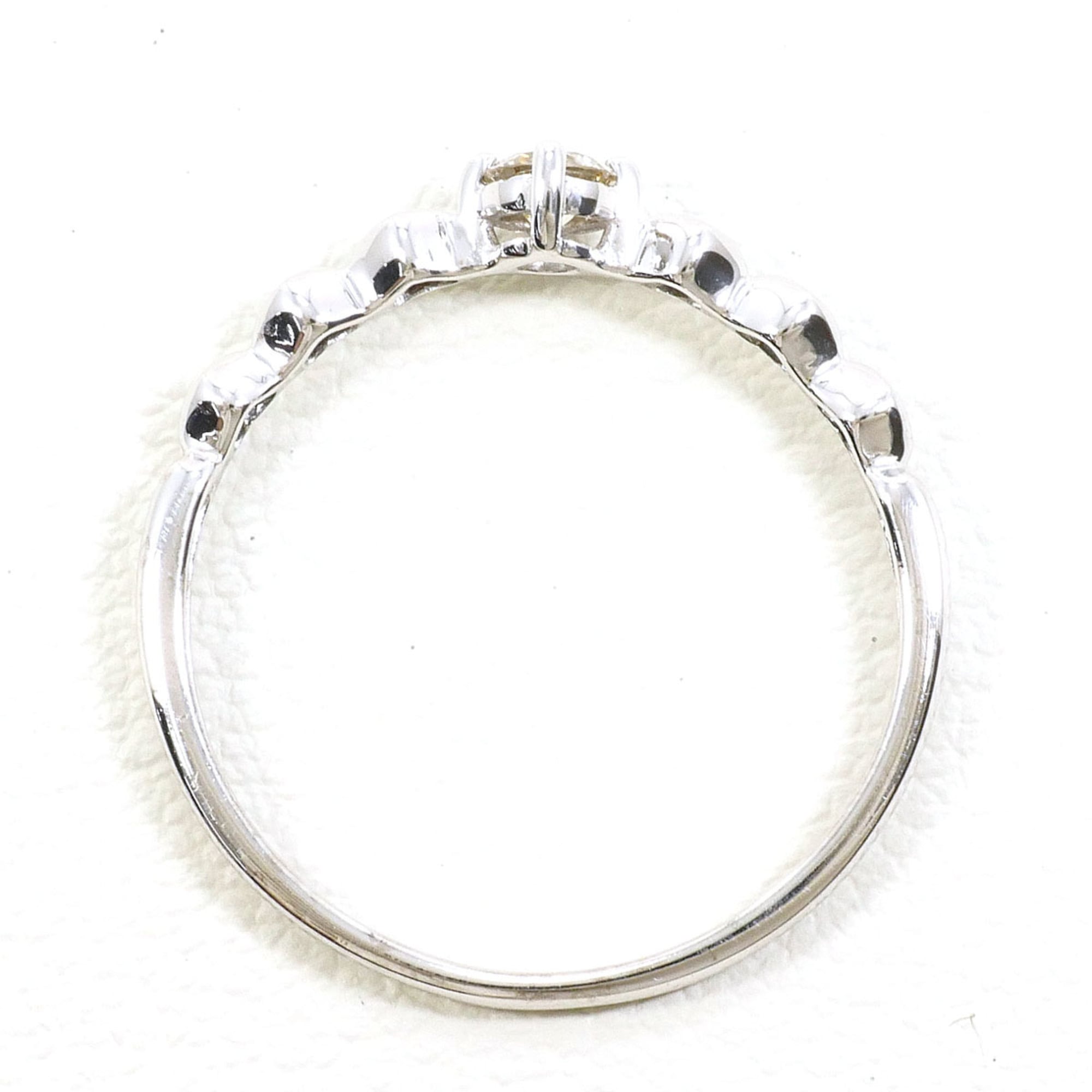 Unbranded White Gold White Gold (10K) Band Ring (Pre-Owned)