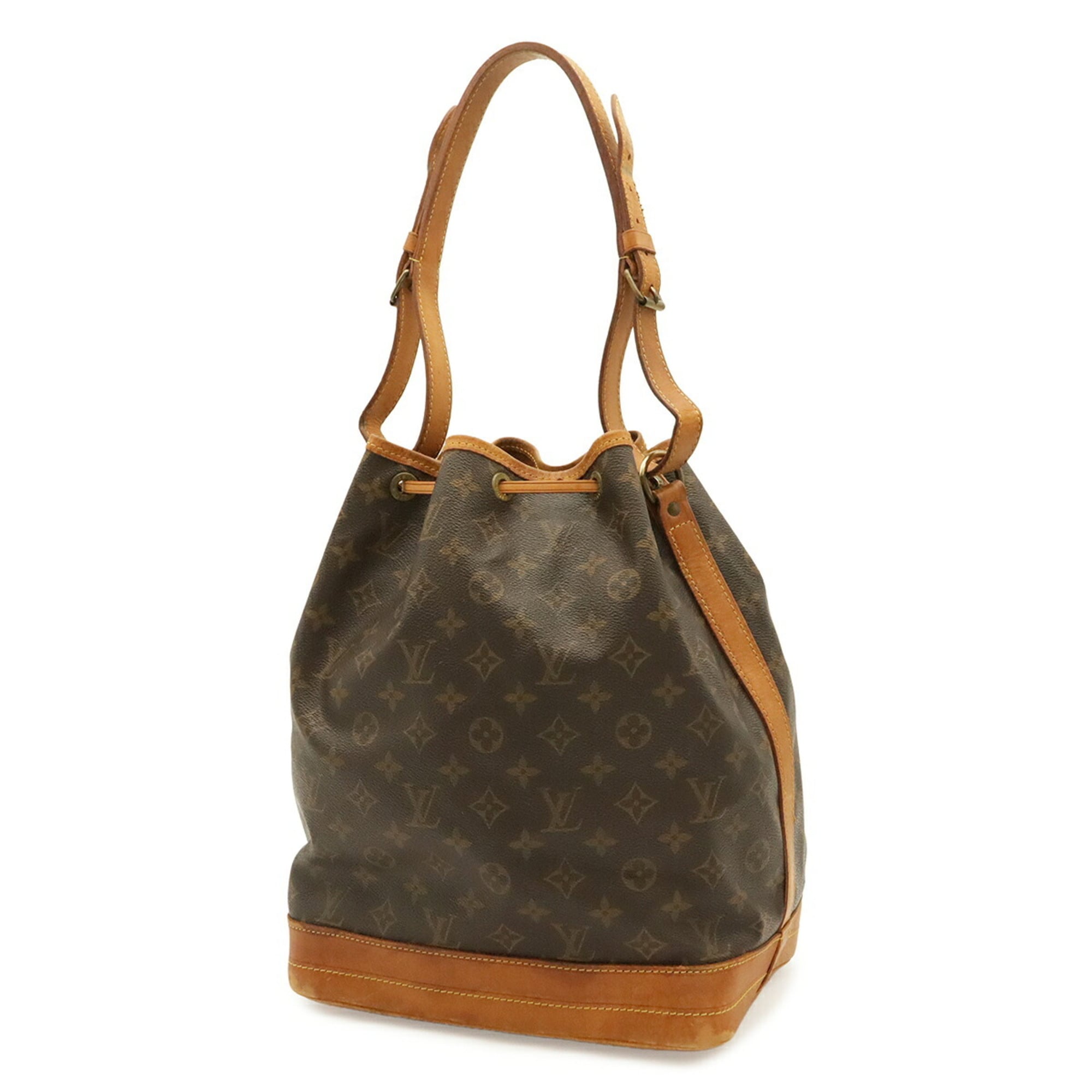Louis Vuitton Brown Monogram Canvas Shoulder Bag (Pre-Owned)