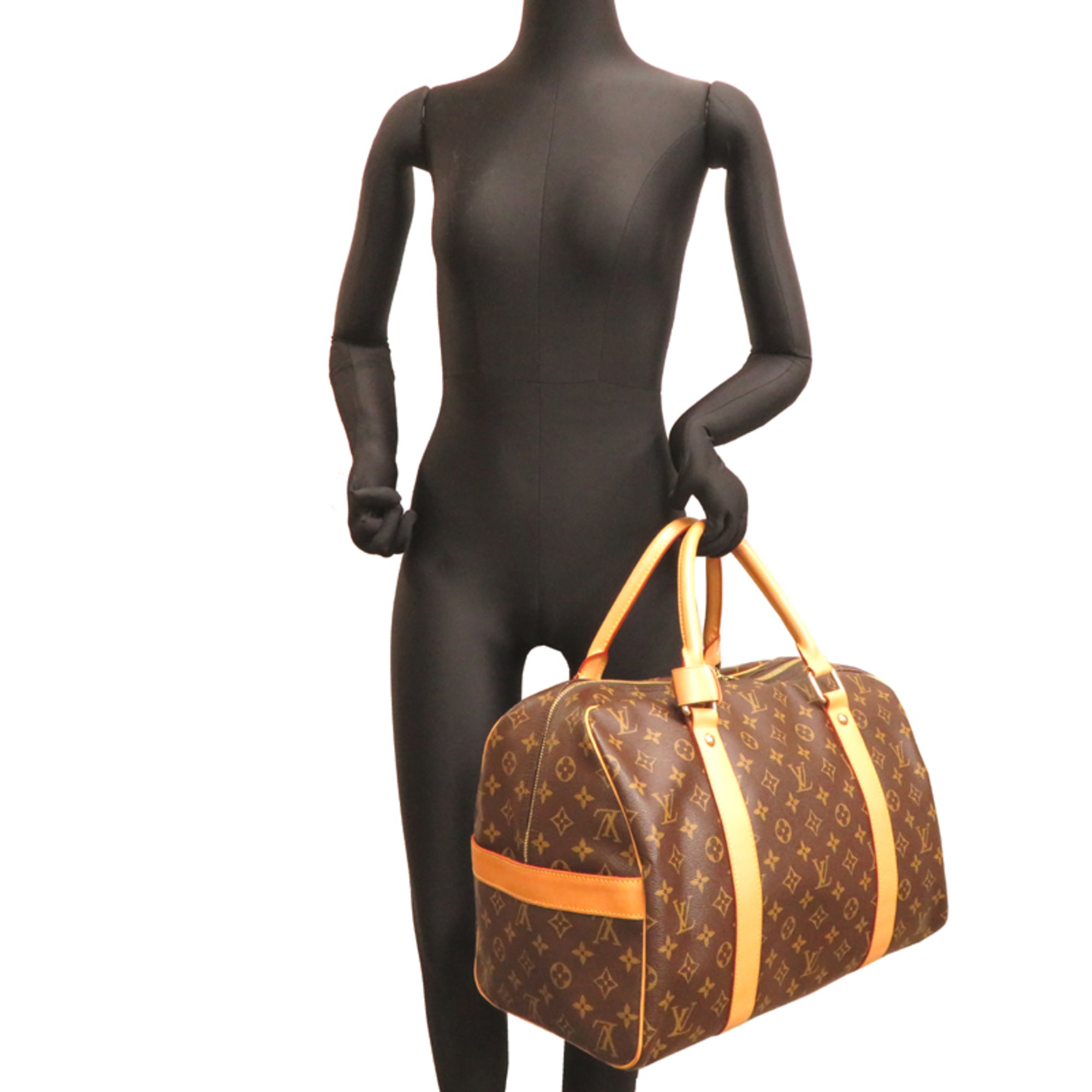 Louis Vuitton Brown Monogram Boston Bag (Pre-Owned)