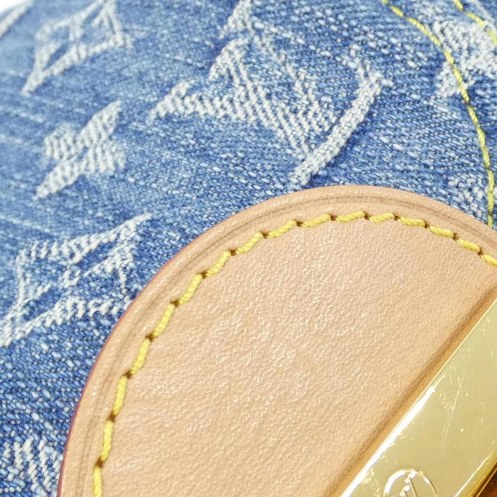 Louis Vuitton Blue Denim Backpack (Pre-Owned)