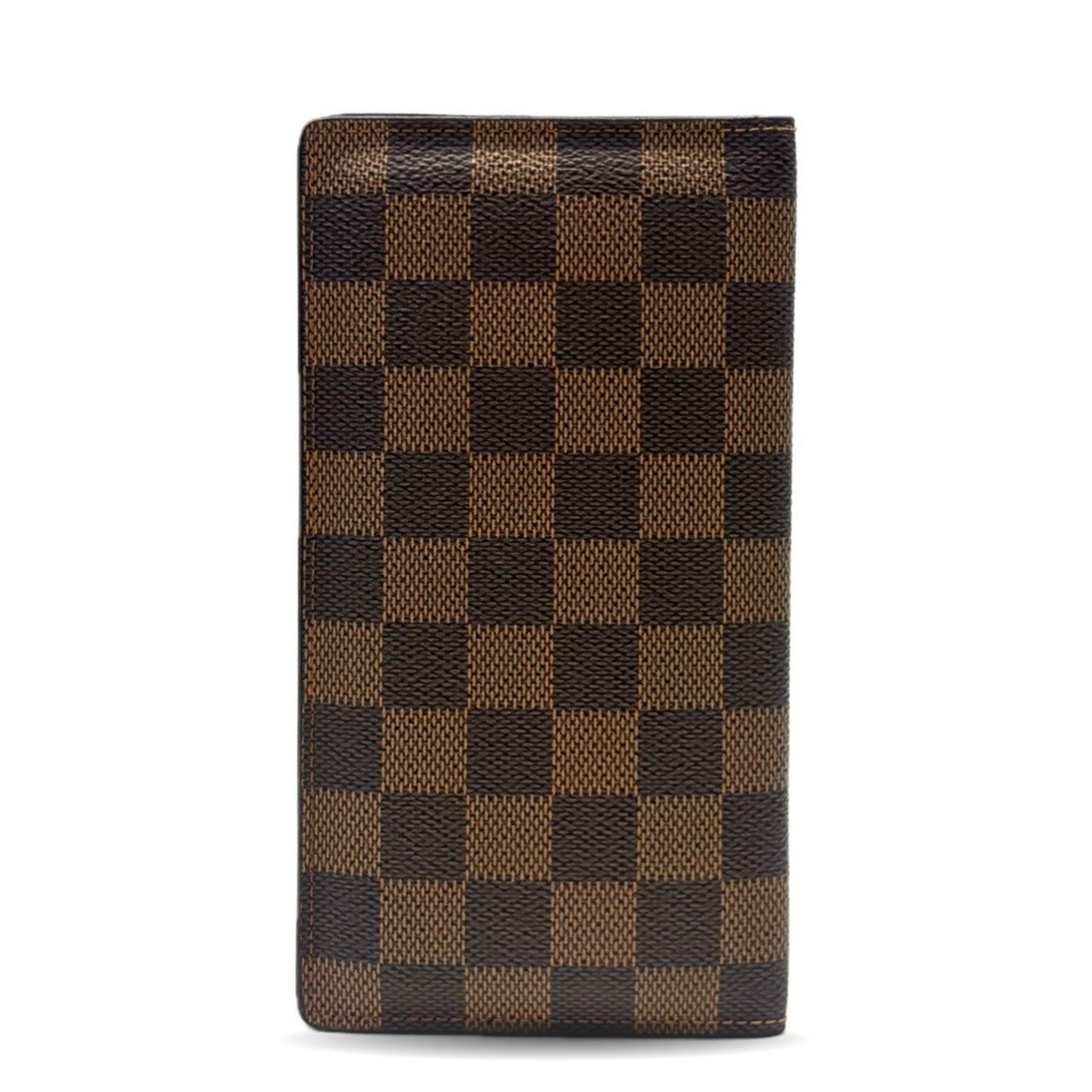 Louis Vuitton Damier Canvas Long Wallet (Bi-Fold) (Pre-Owned)