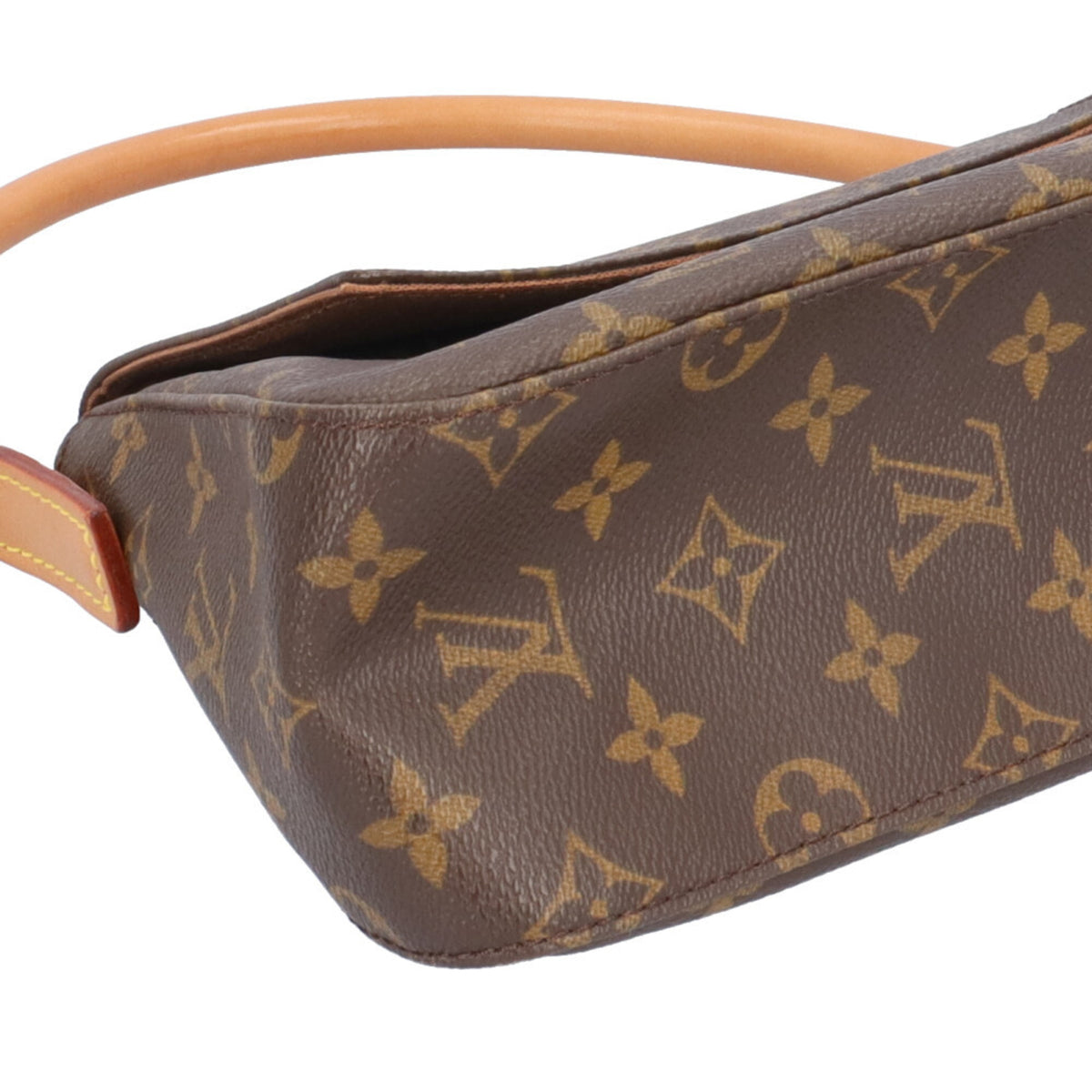 Louis Vuitton Brown Monogram Canvas Handbag (Pre-Owned)