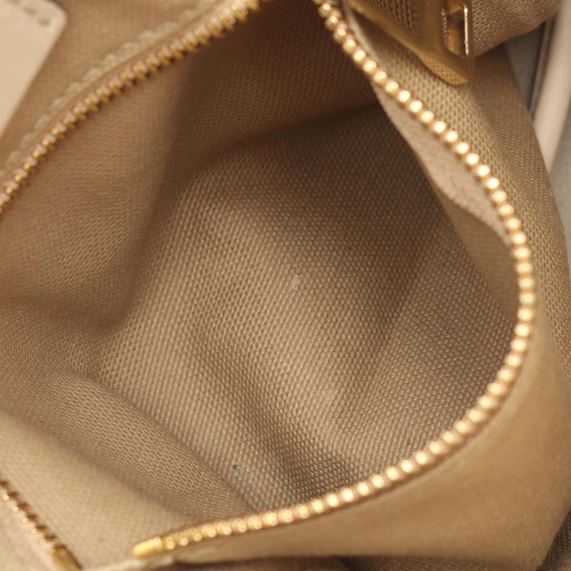 Chloé Beige Ivory Leather Handbag (Pre-Owned)