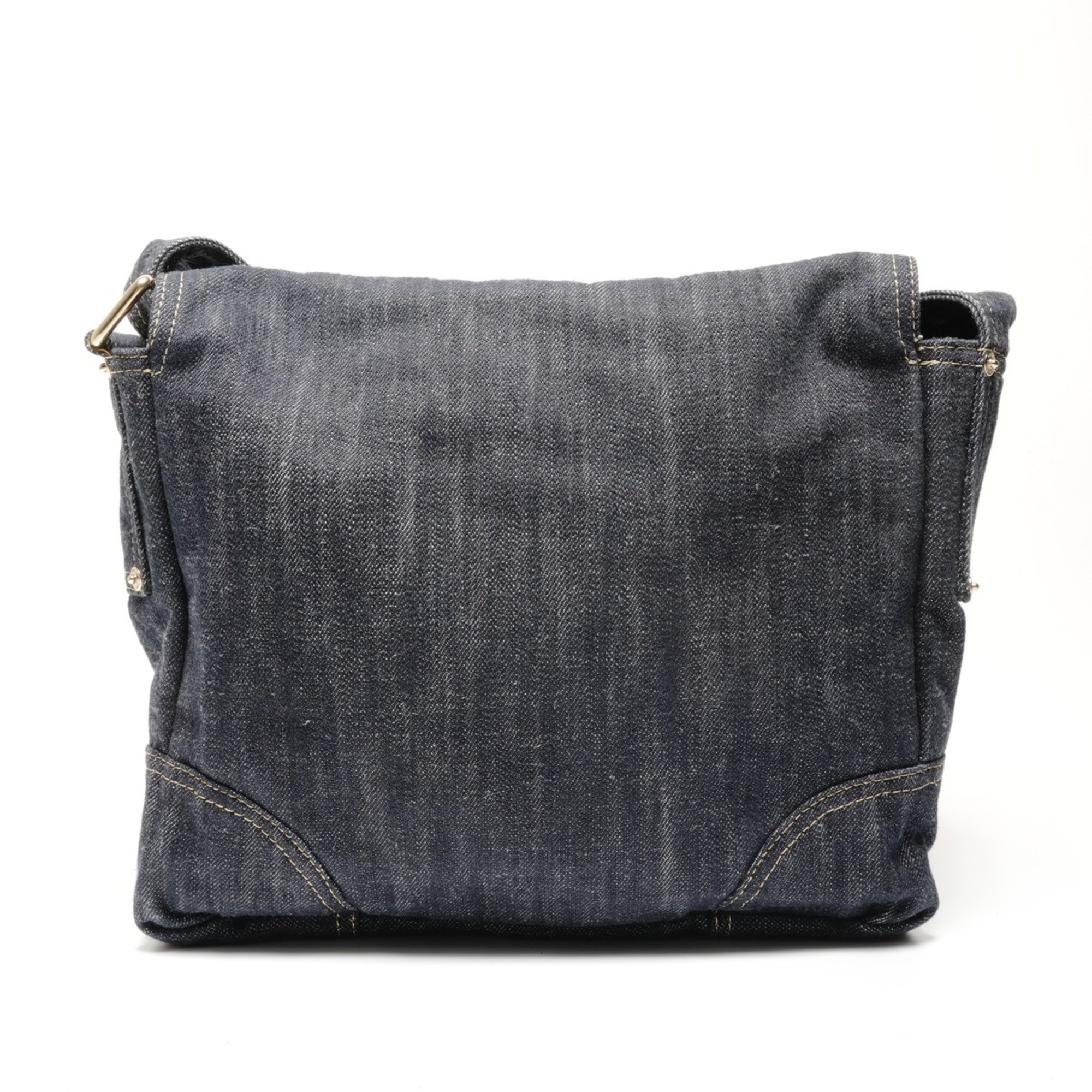 Chanel Blue Denim Shoulder Bag (Pre-Owned)