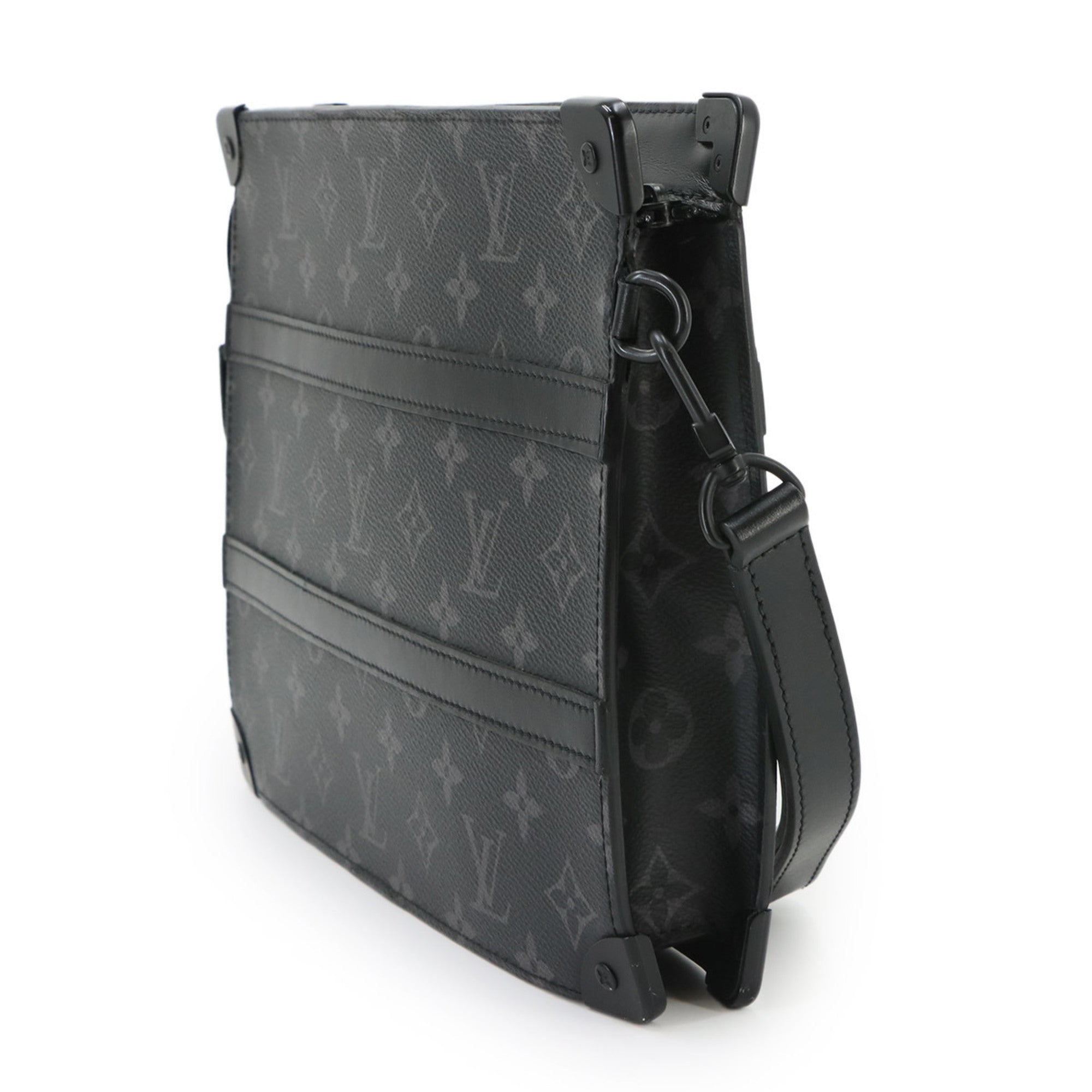 Louis Vuitton Monogram Eclipse Monogram Eclipse Clutch Bag Handbag Pochette (Pre-Owned)