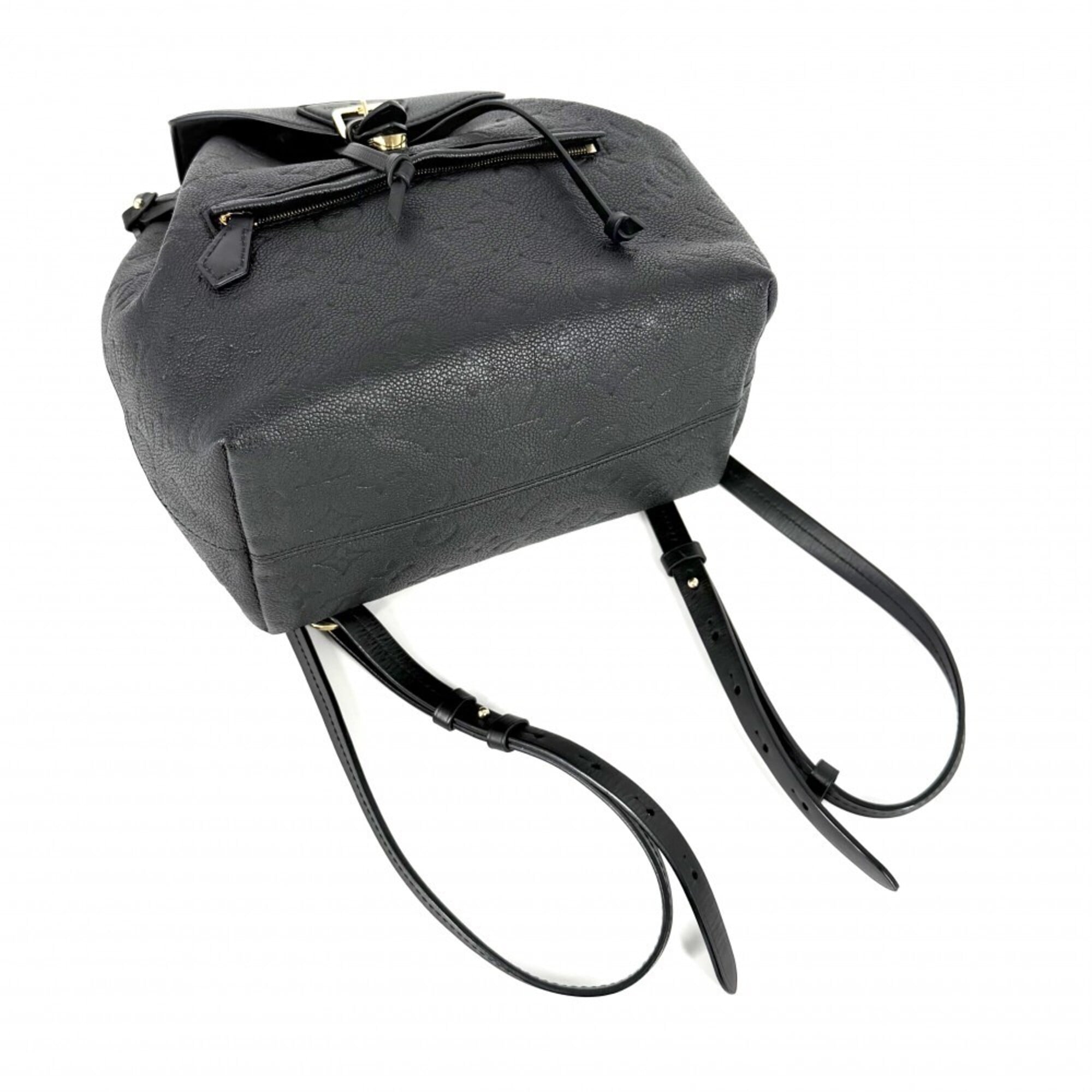 Louis Vuitton Black Monogram Empreinte Backpack (Pre-Owned)