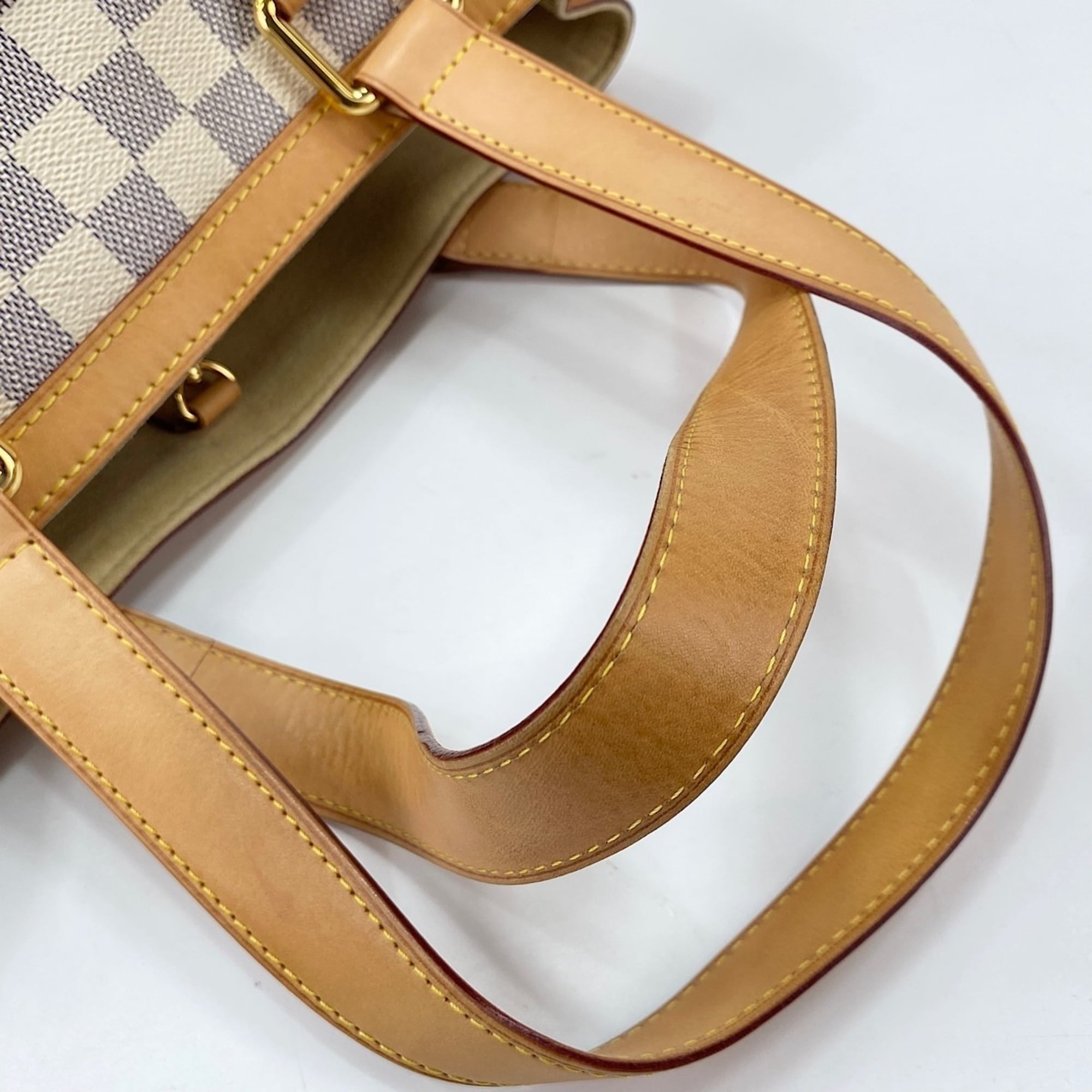 Louis Vuitton Damier Azur White Tote Bag (Pre-Owned)