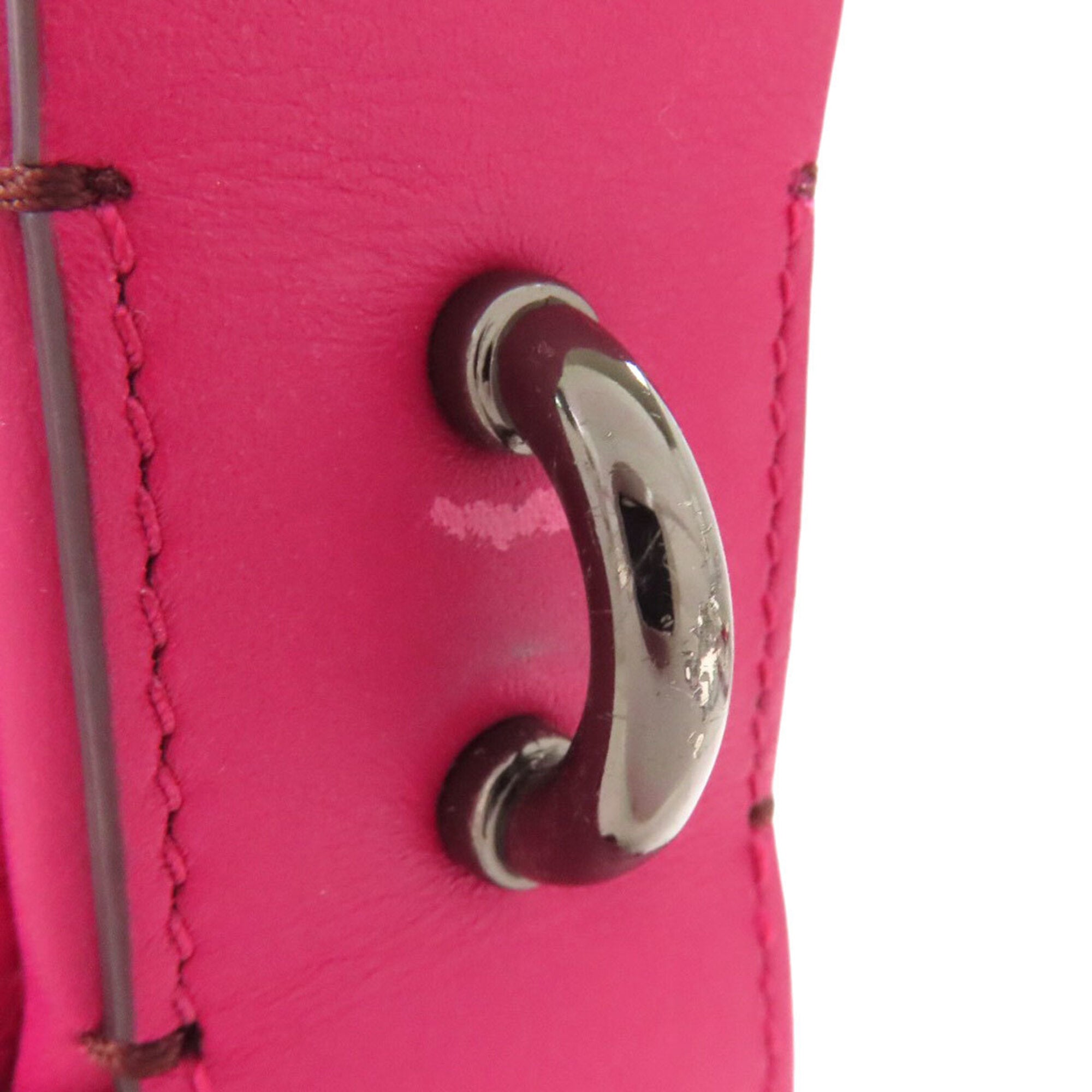 Coach Pink Leather Handbag (Pre-Owned)