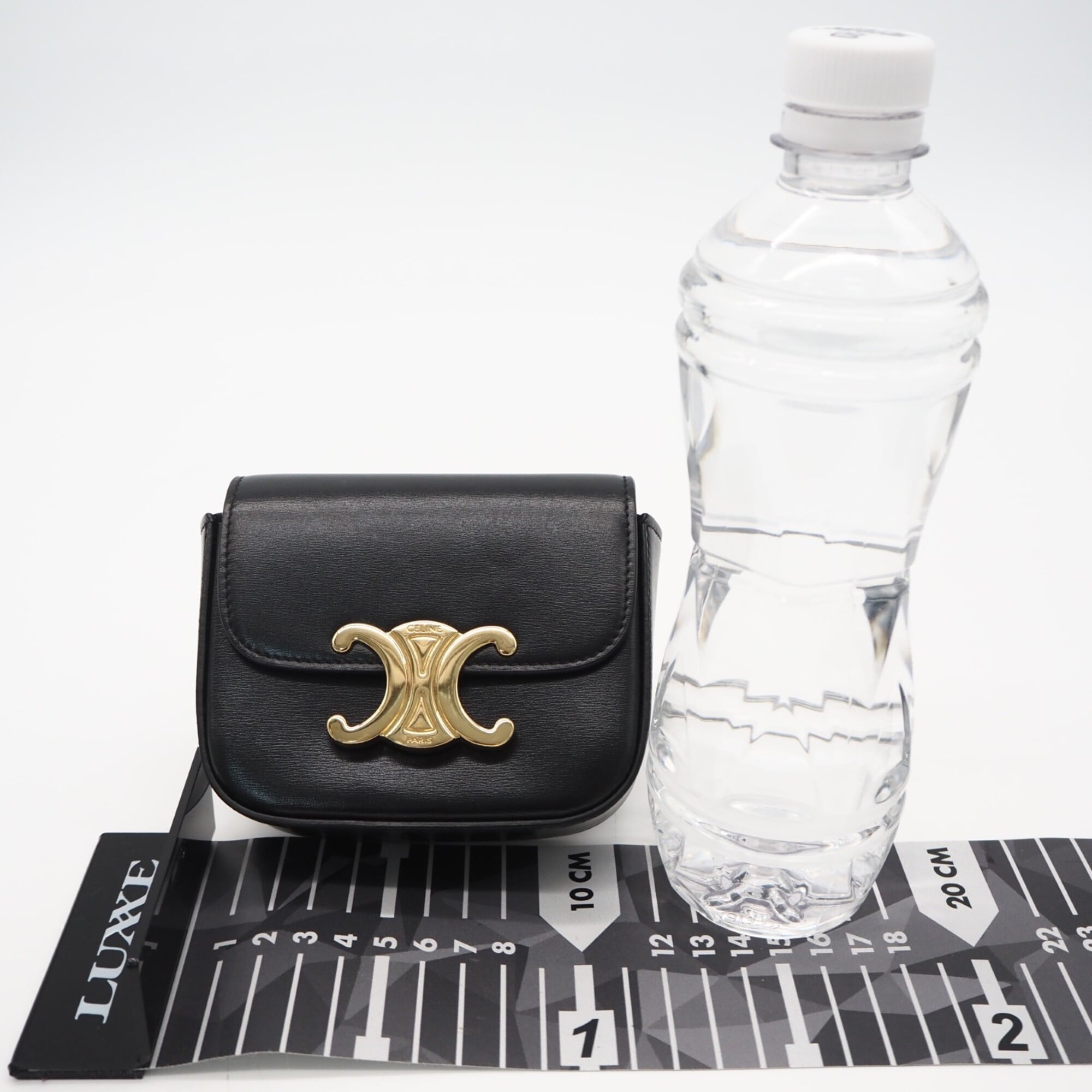 Celine Black Leather Shoulder Bag (Pre-Owned)