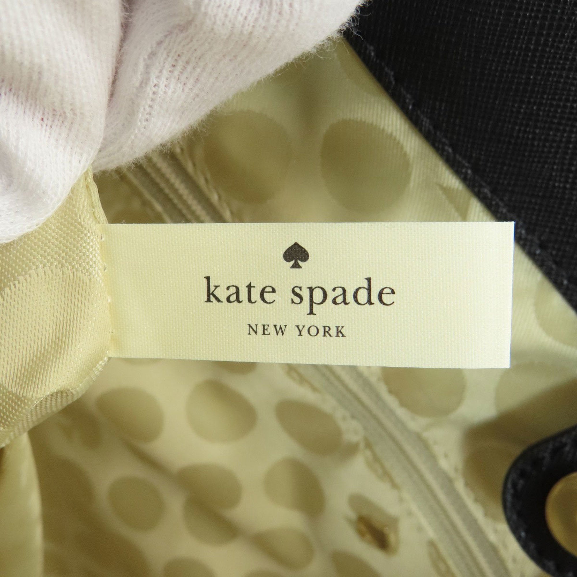 Kate Spade Black Leather Tote Bag (Pre-Owned)