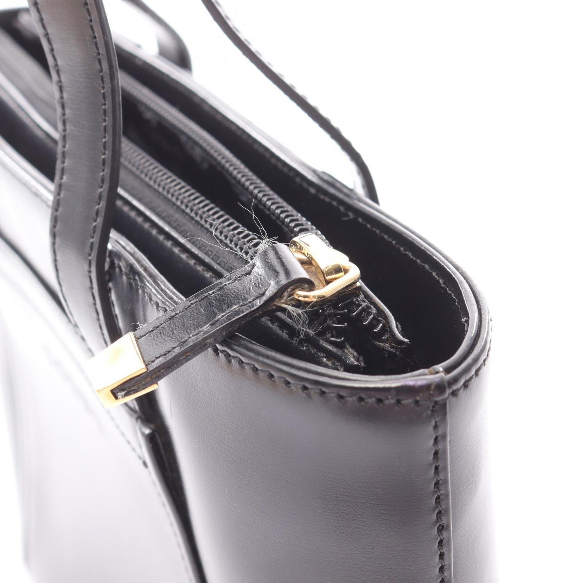 Loewe Black Leather Handbag (Pre-Owned)