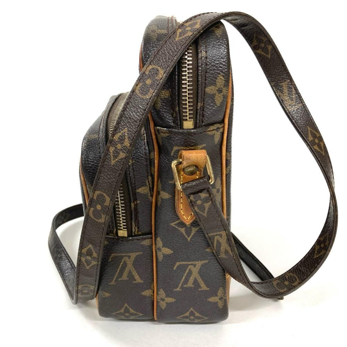 Louis Vuitton Brown Monogram Shoulder Bag (Pre-Owned)
