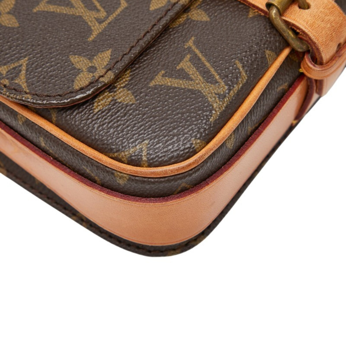 Louis Vuitton Brown Pvc Leather Shoulder Bag (Pre-Owned)