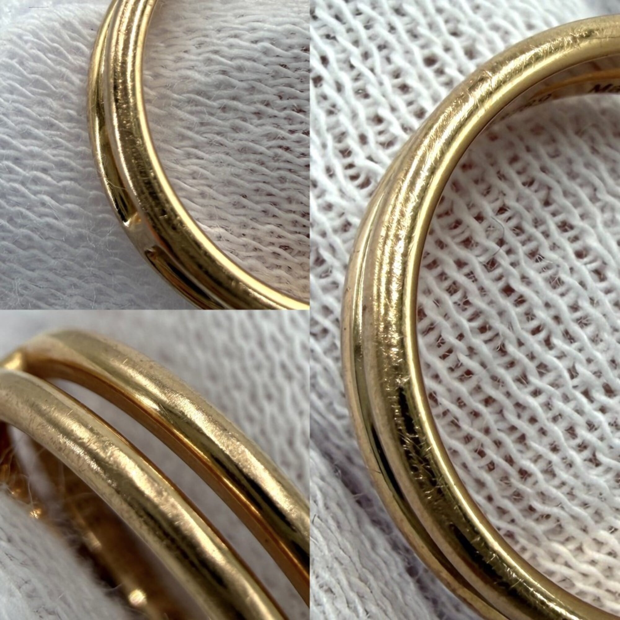 Hermes Pink Gold (18K) Band Ring (Pre-Owned)