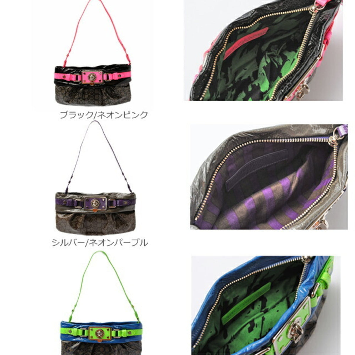 Marc By Marc Jacobs Dark Blue Green Pvc Handbag Pouch (Pre-Owned)