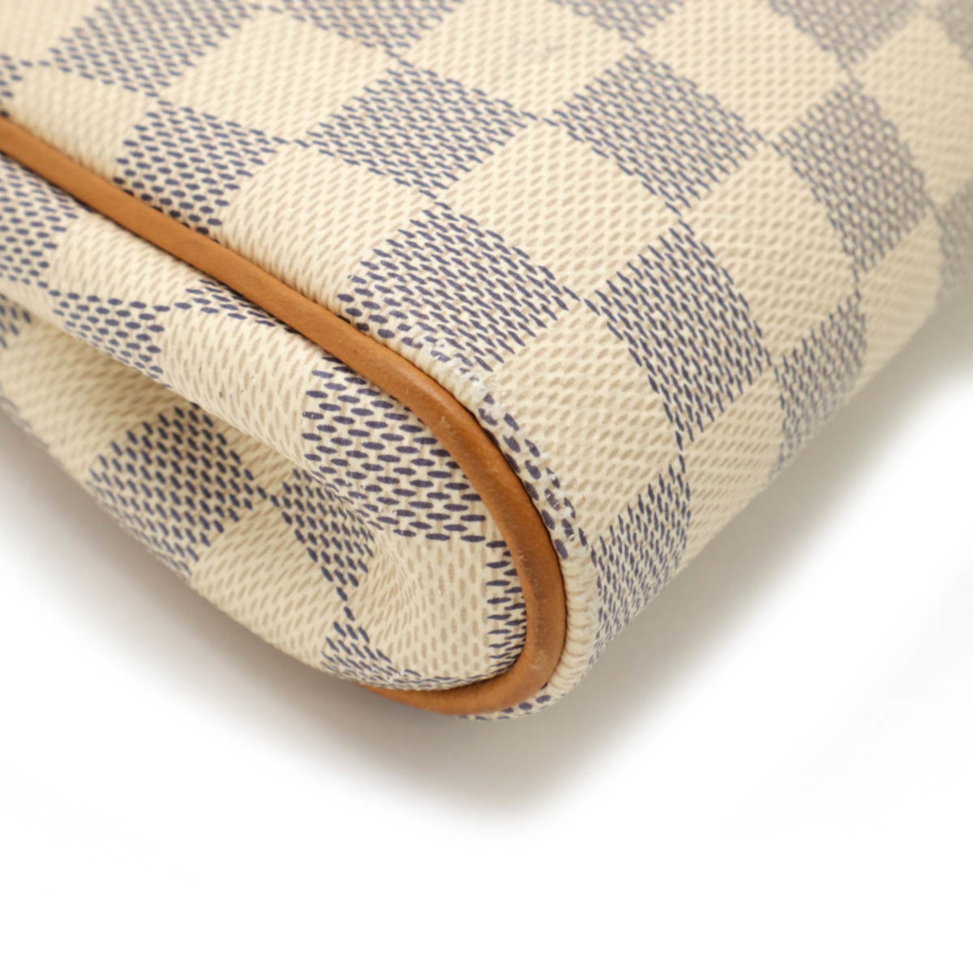 Louis Vuitton Damier Azur Ivory Pvc Shoulder Bag (Pre-Owned)