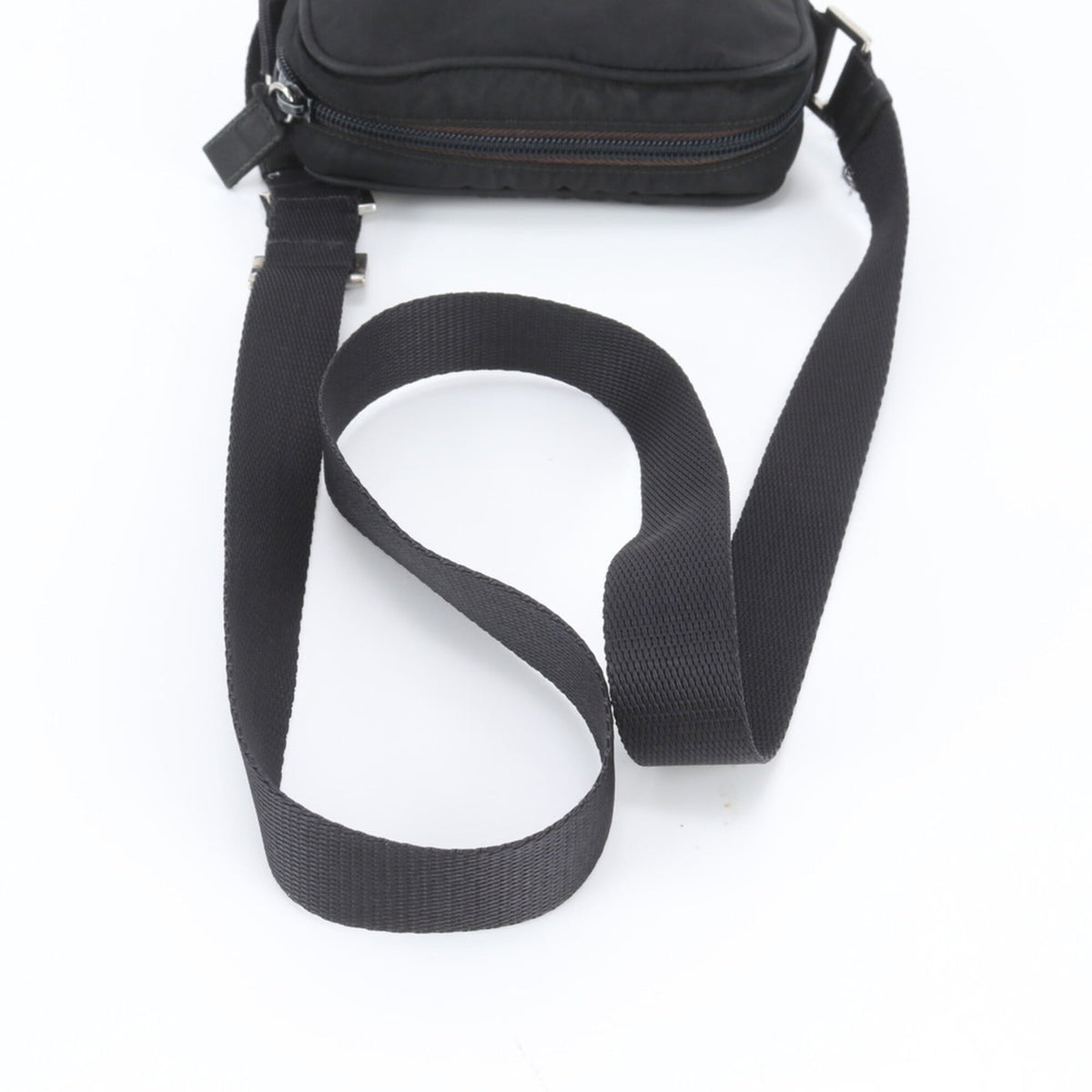 Pradasports Black Messenger Bag Shoulder Bag (Pre-Owned)