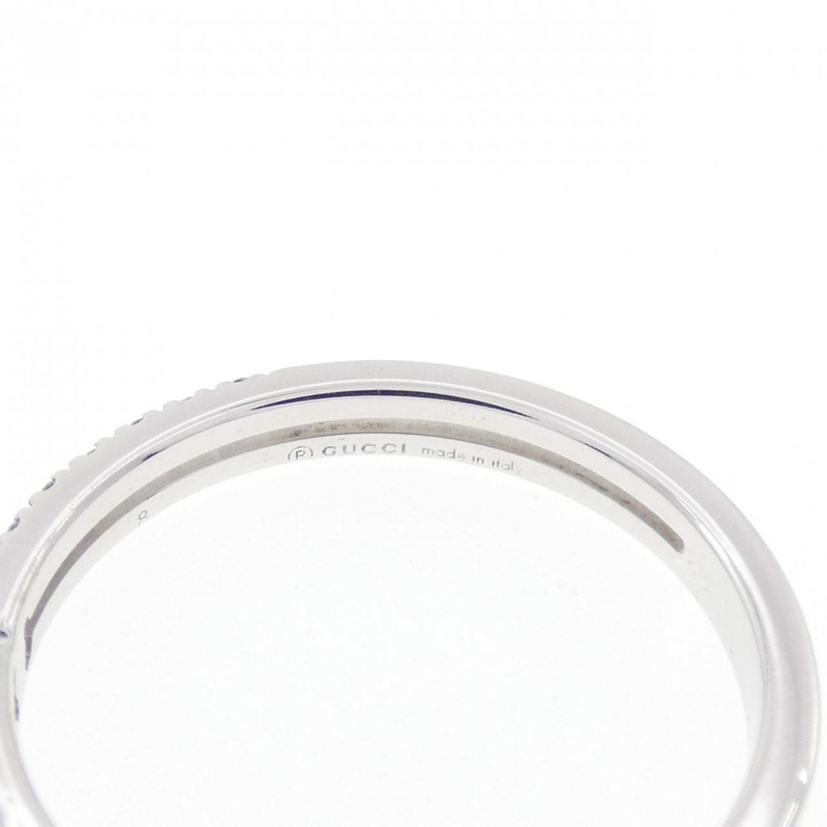 Gucci White Gold (18K) Band Ring (Pre-Owned)