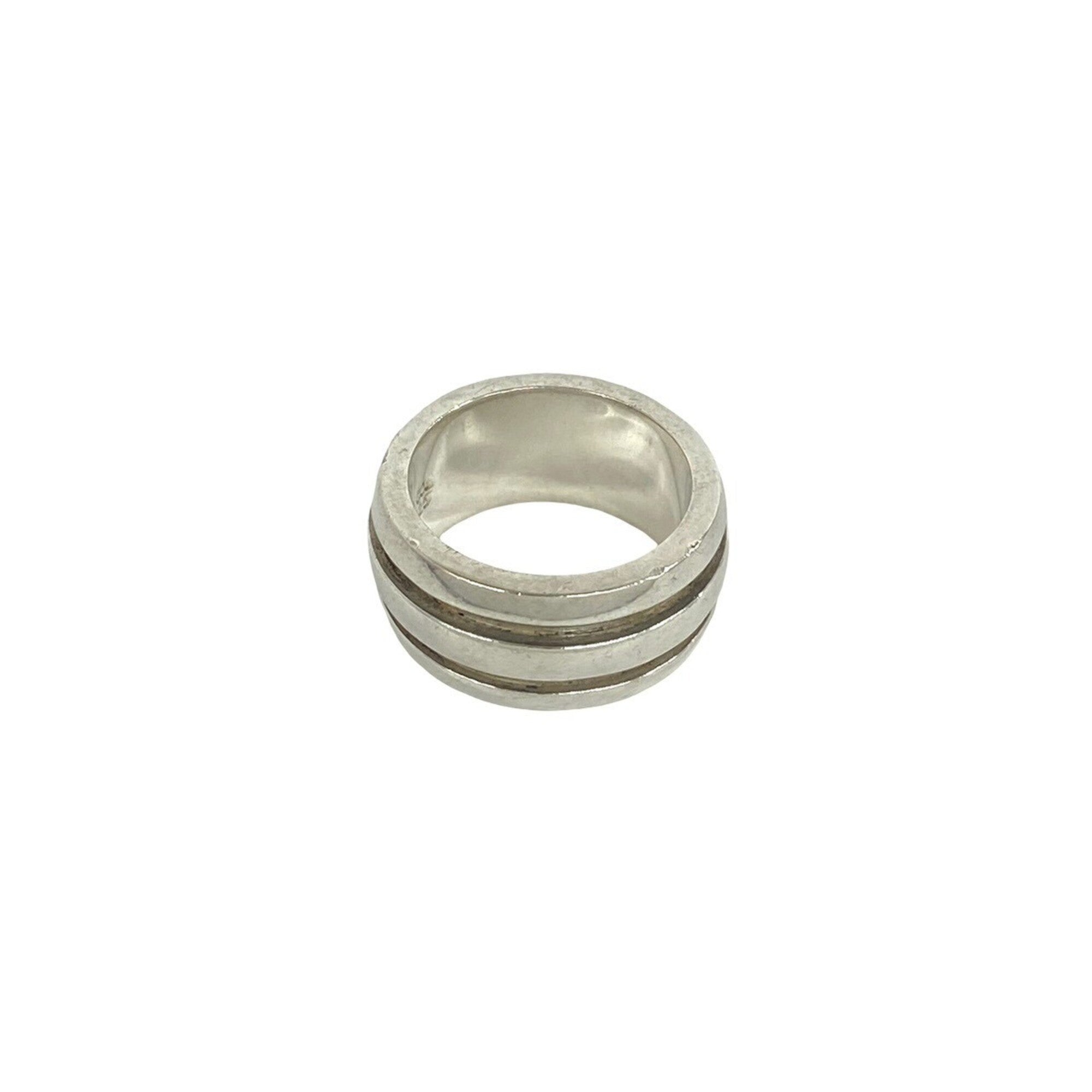 Tiffany Silver Silver 925 Band Ring (Pre-Owned)