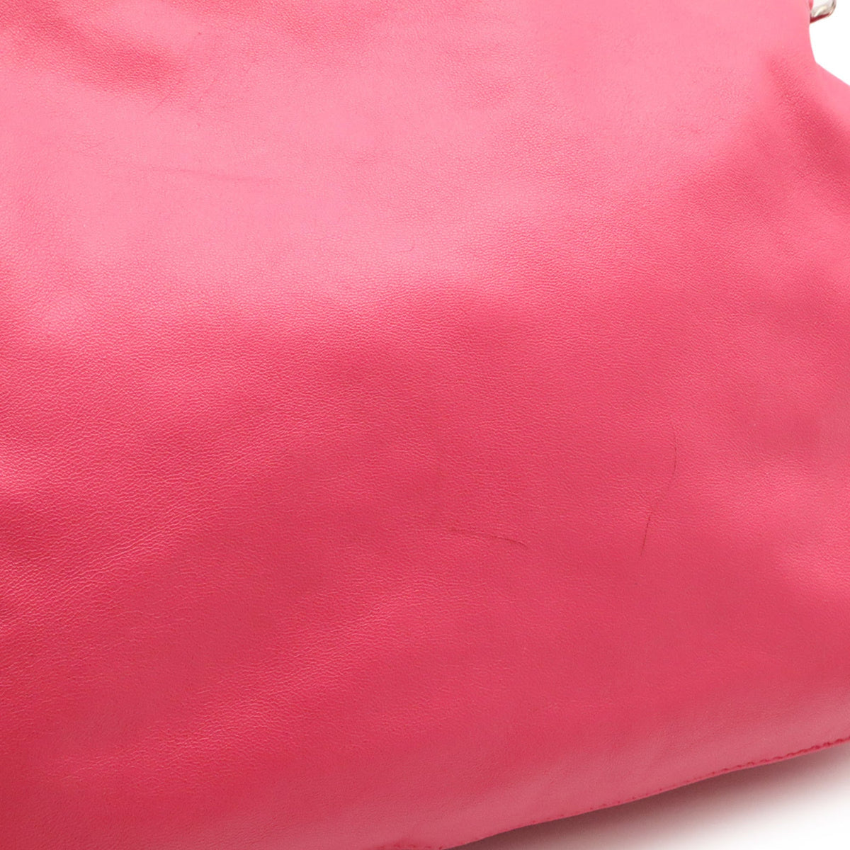 Loewe Orange Pink Nappa Leather Shoulder Bag (Pre-Owned)