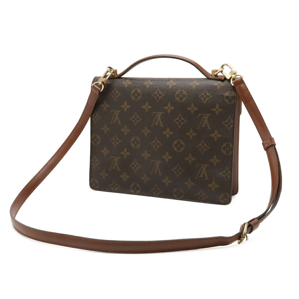 Louis Vuitton Monogram Brown Monogram Handbag Shoulder Bag (Pre-Owned)
