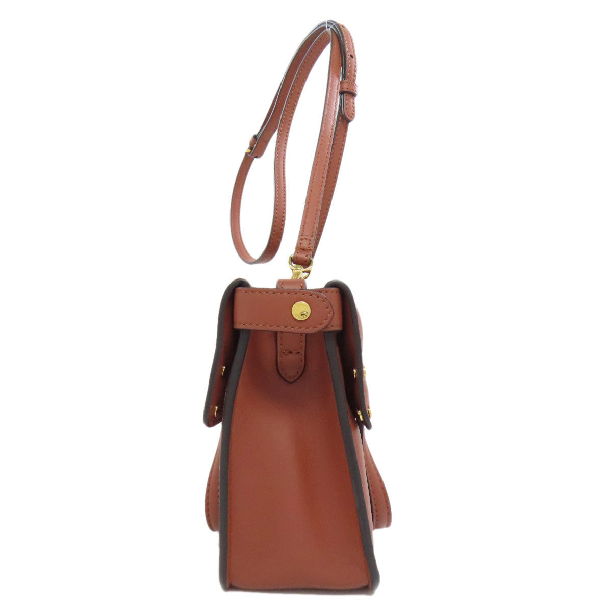 Fendi Brown Leather Shoulder Bag (Pre-Owned)