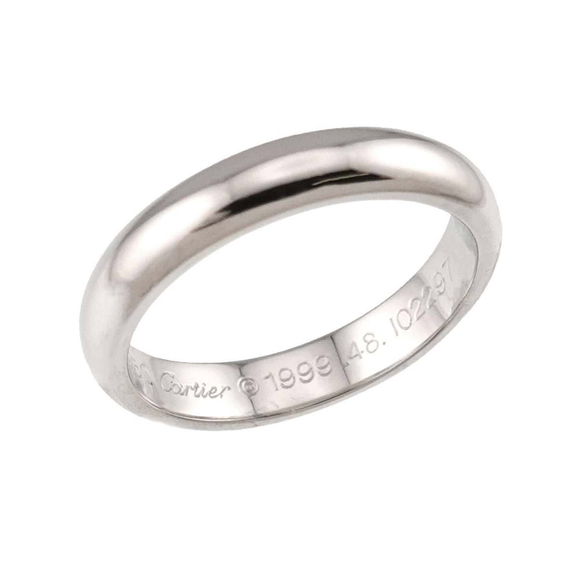 Cartier Platinum 950 Band Ring (Pre-Owned)
