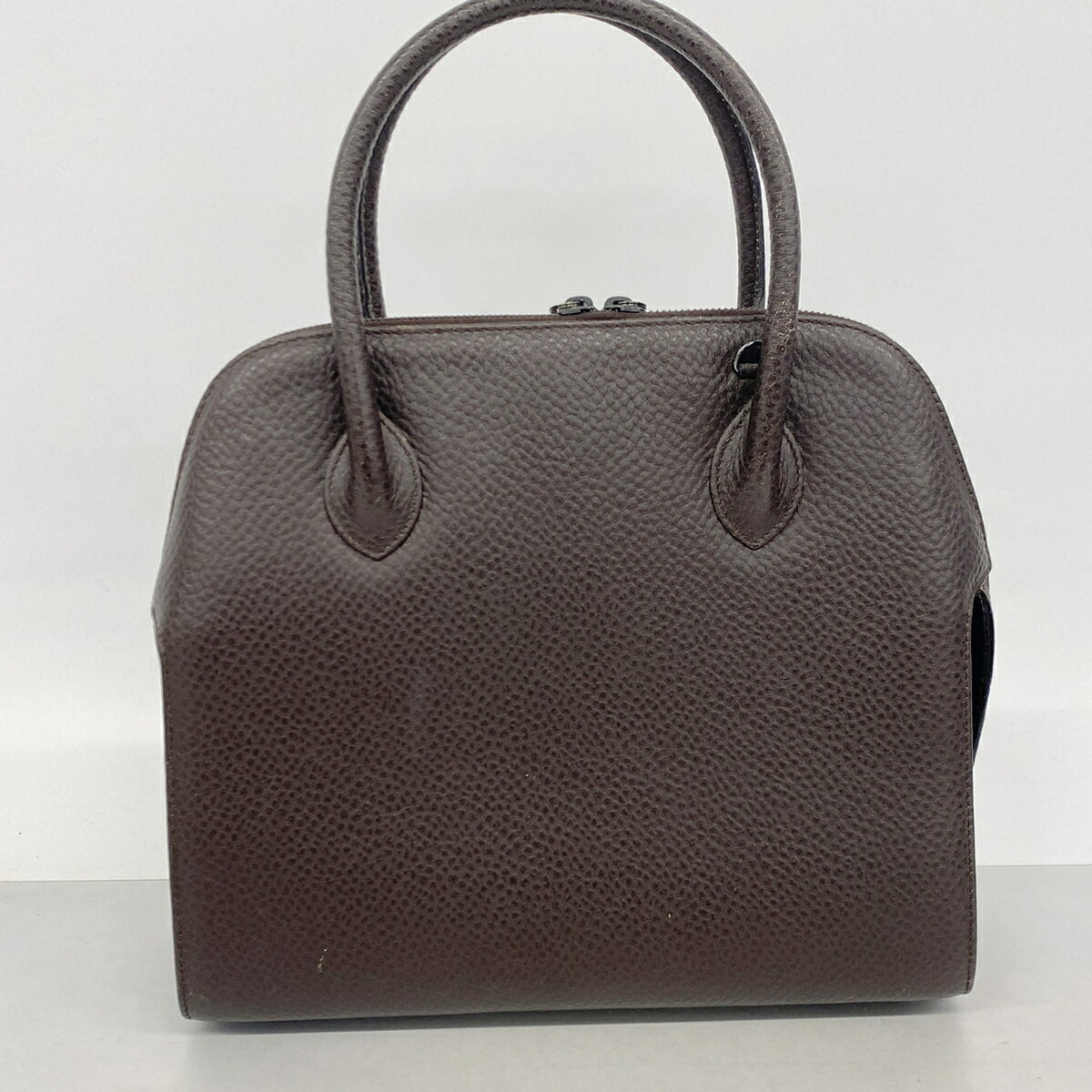 Salvatore Ferragamo Brown Leather Handbag (Pre-Owned)