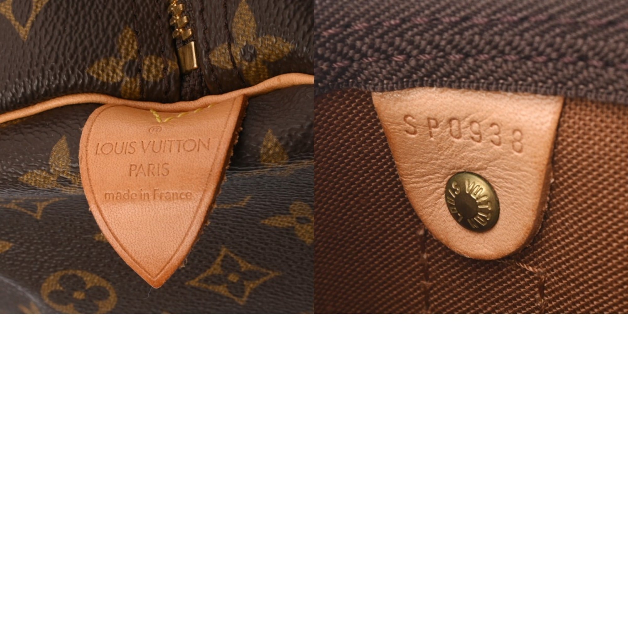 Louis Vuitton Brown Monogram Canvas Boston Bag (Pre-Owned)