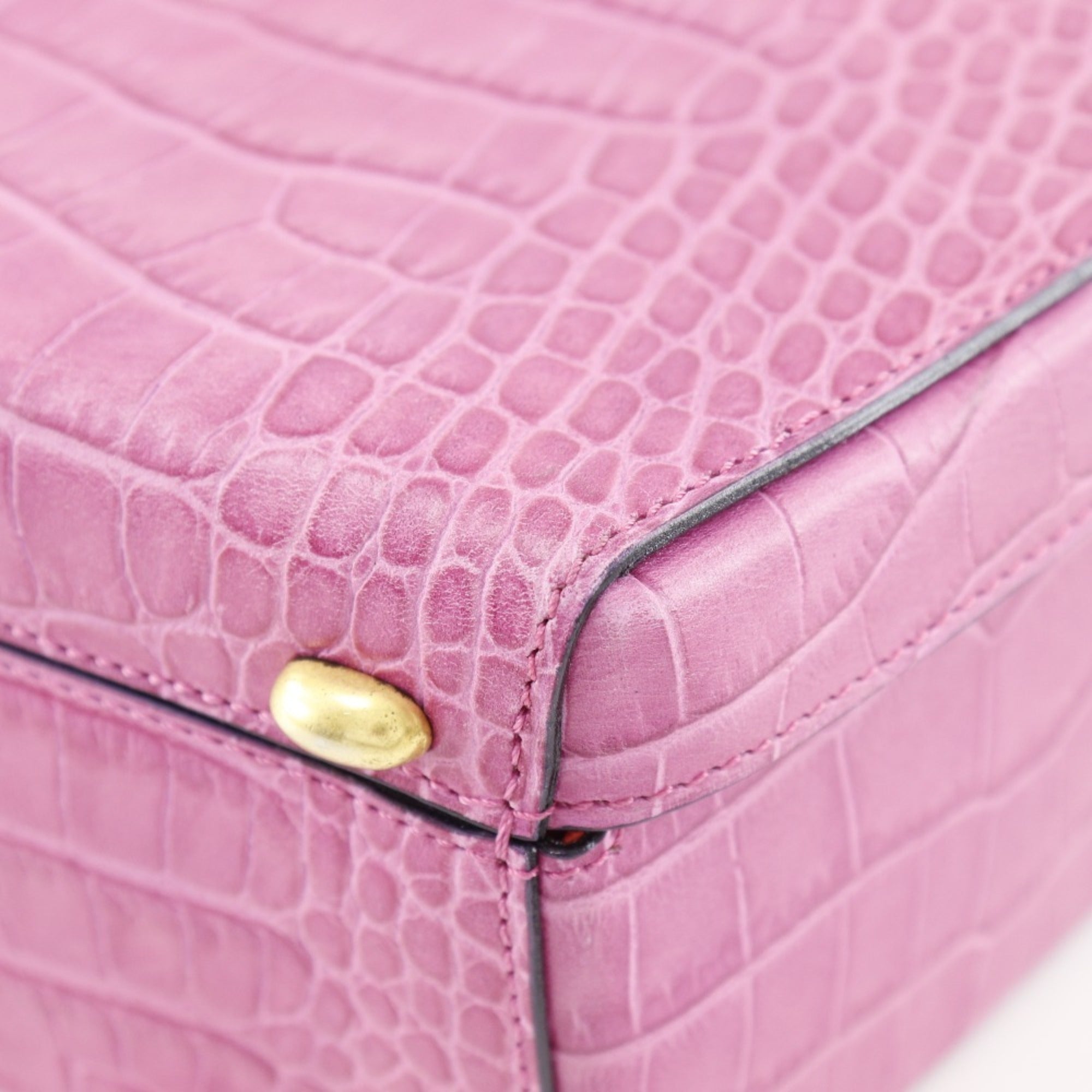 Celine Pink Leather Handbag (Pre-Owned)