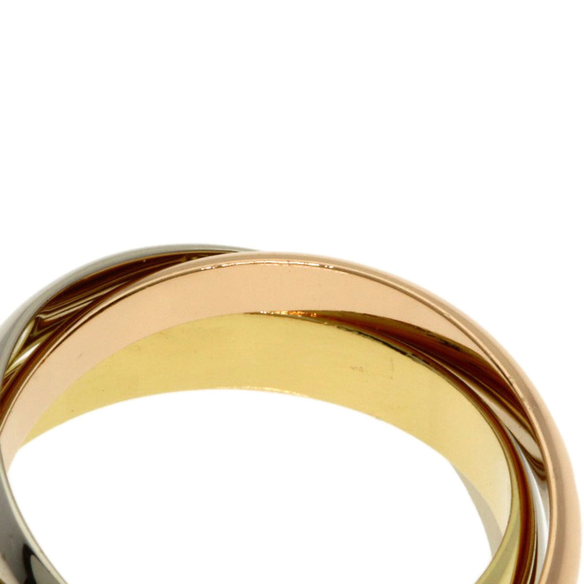 Cartier Trinity Yellow Gold (18K) Pink Gold (18K) White Gold (18K) Band Ring (Pre-Owned)