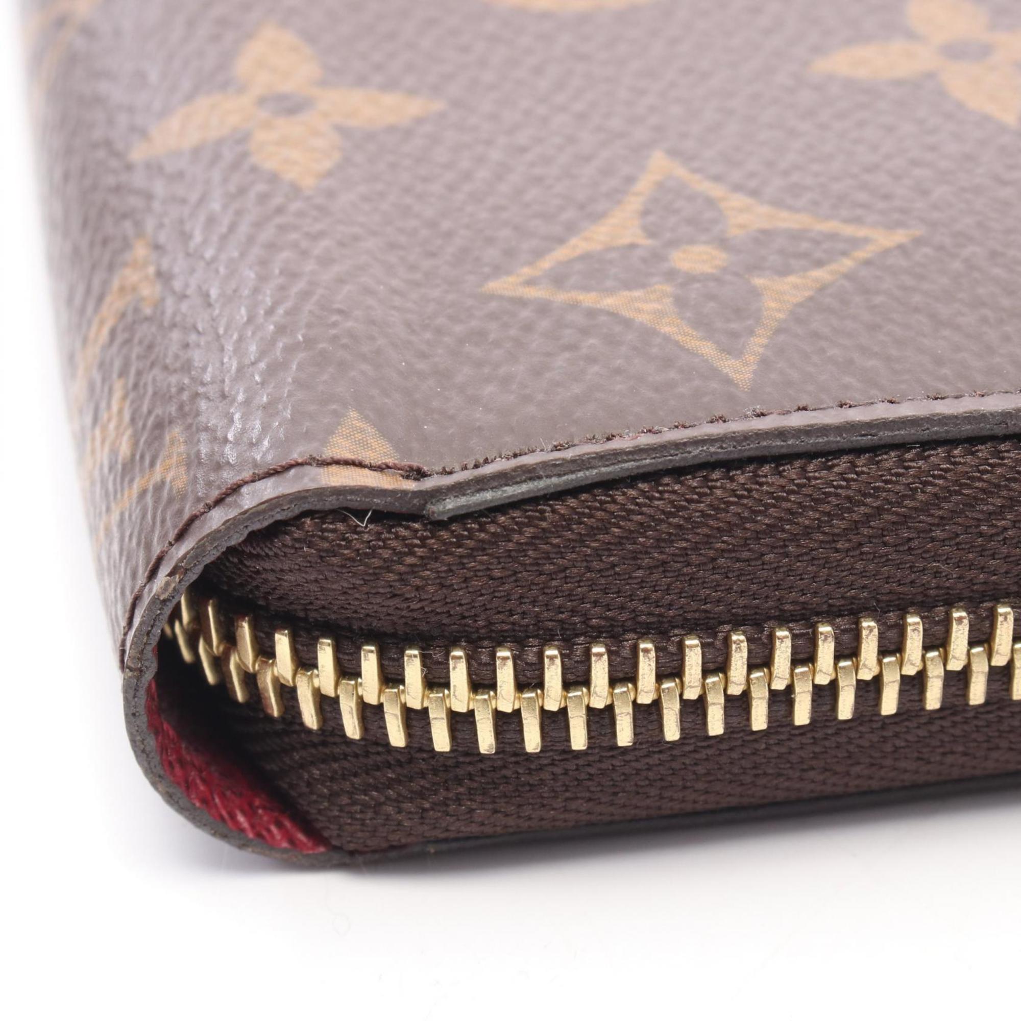 Louis Vuitton Brown Monogram Pink Monogram Long Wallet (Bi-Fold) (Pre-Owned)