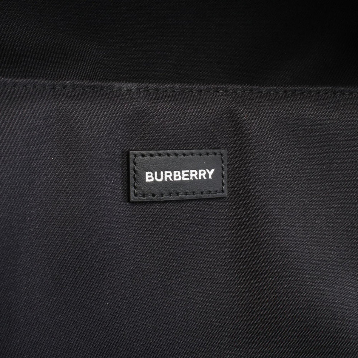 Burberry Beige Black Multi-Color Canvas Leather Backpack Handbag (Pre-Owned)