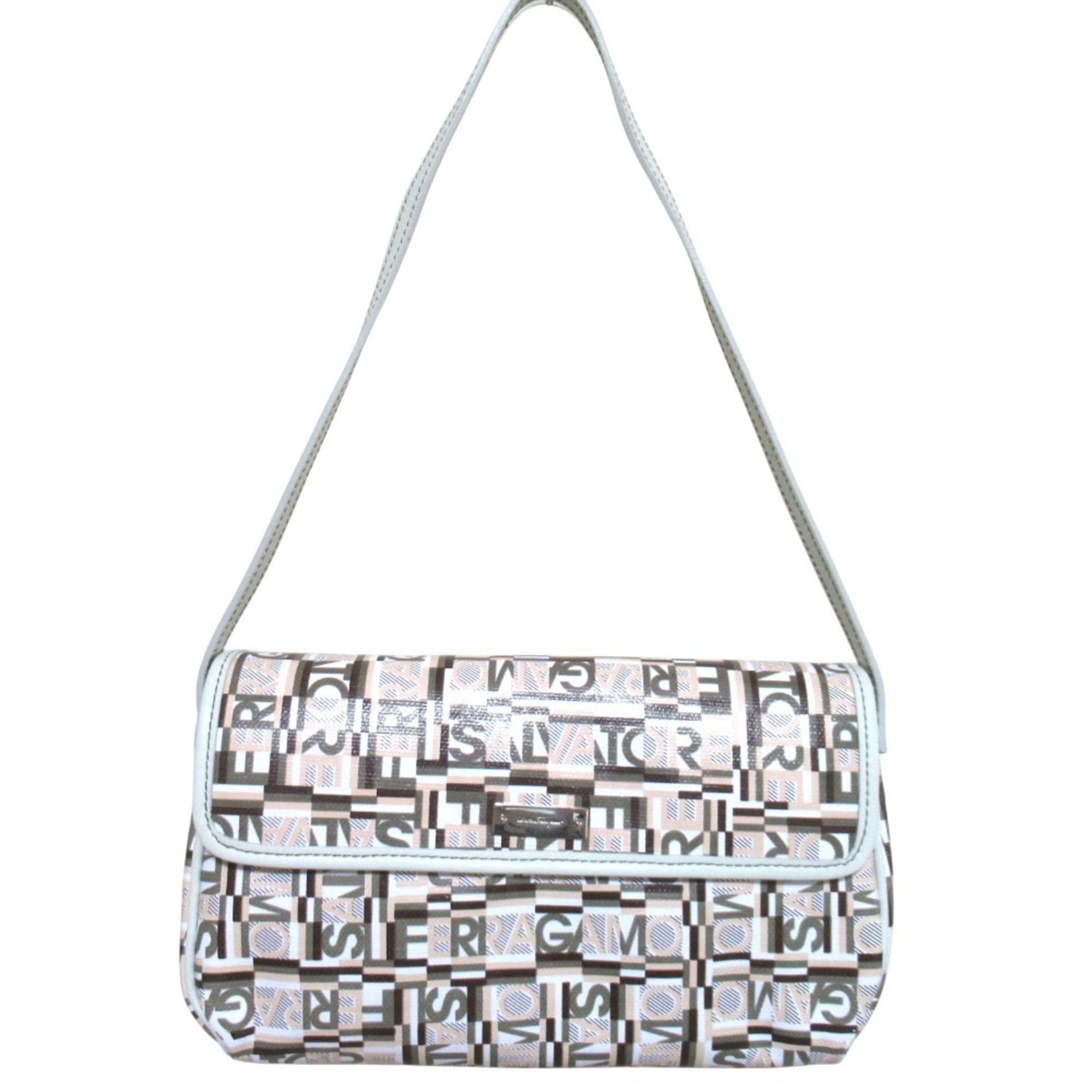 Salvatore Ferragamo Multi-Color Pvc Shoulder Bag (Pre-Owned)