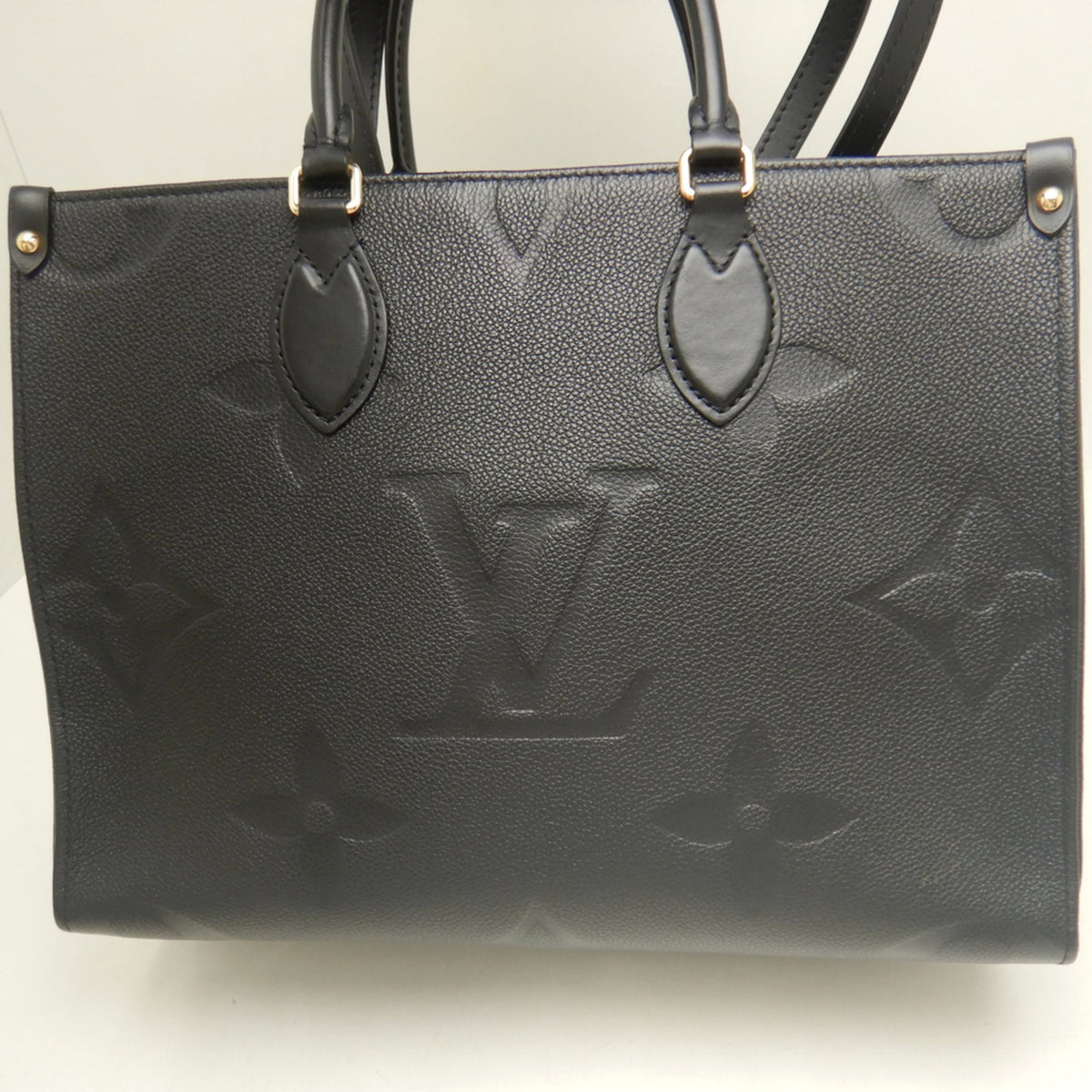Louis Vuitton Noir Monogram Empreinte Tote Bag (Pre-Owned)