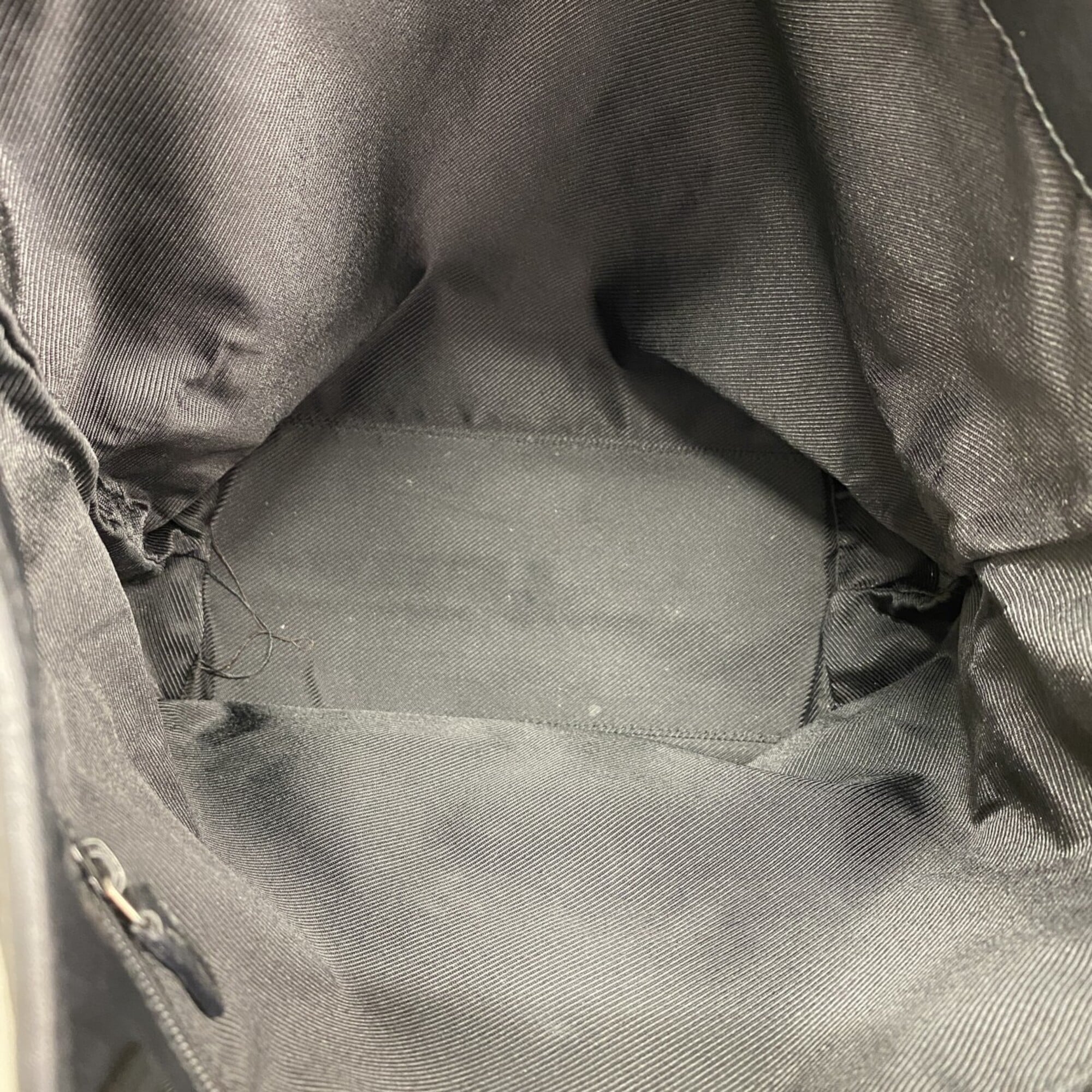 Gucci Black Canvas Tote Bag (Pre-Owned)