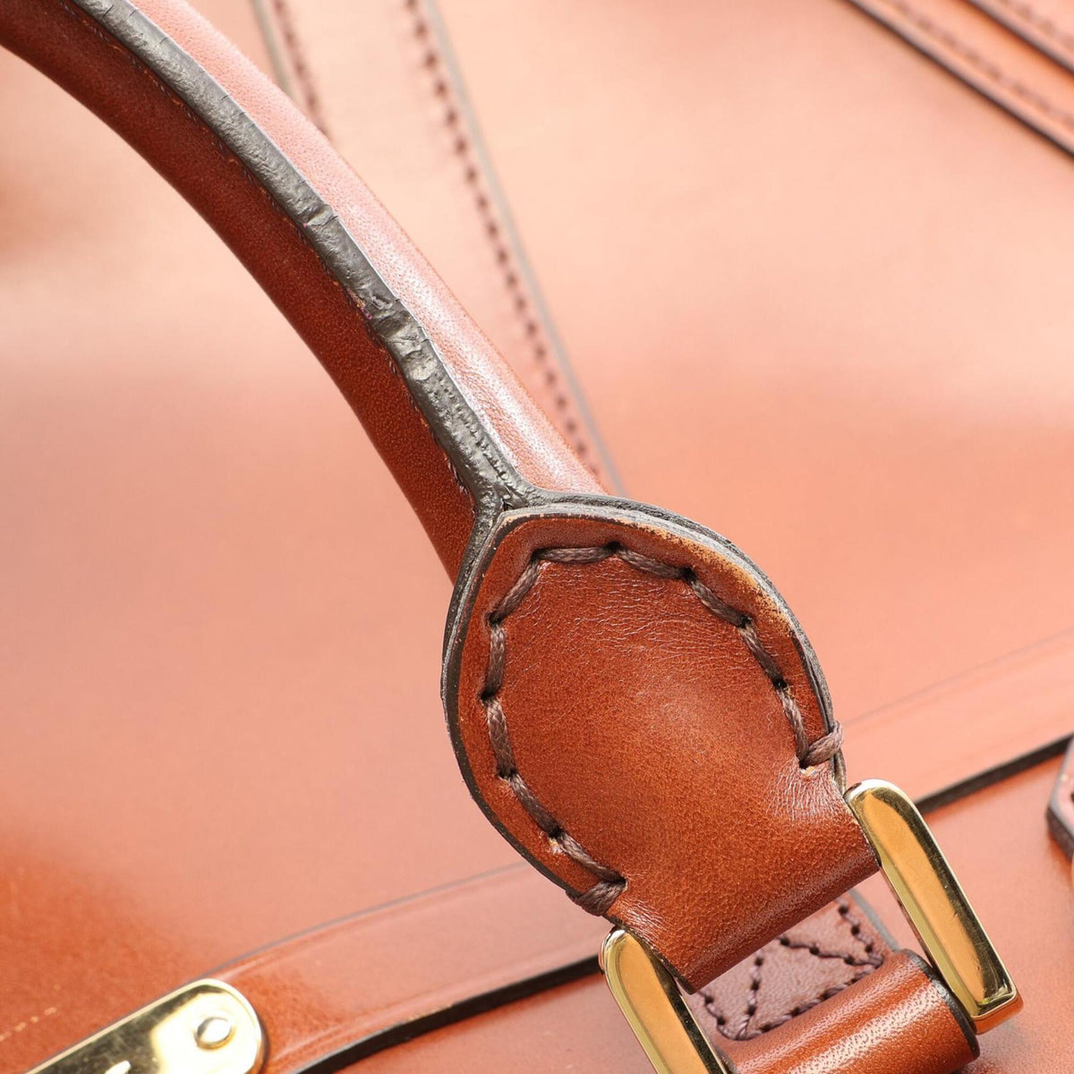 Burberry Brown Leather Handbag (Pre-Owned)
