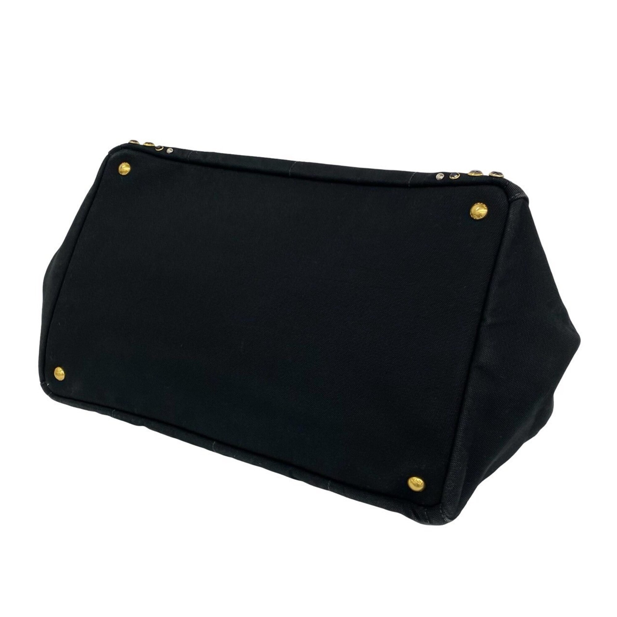 Prada Canvas Handbag Tote Bag (Pre-Owned)