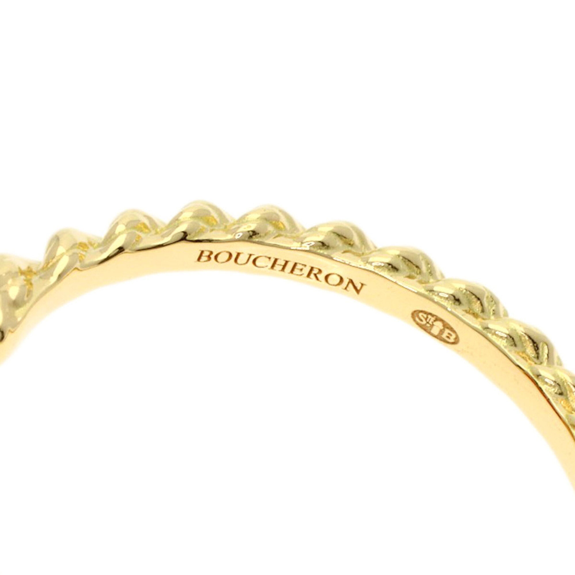 Boucheron Gold Yellow Gold (18K) Band Ring (Pre-Owned)