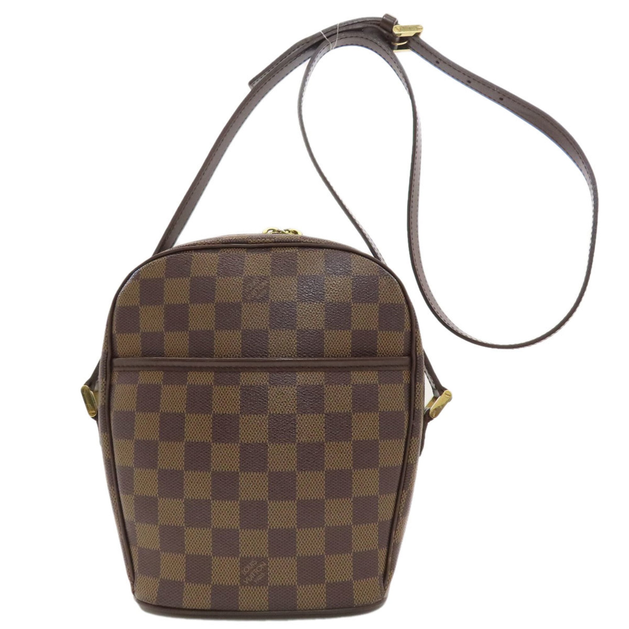 Louis Vuitton Damier Canvas Ebene Damier Canvas Shoulder Bag (Pre-Owned)