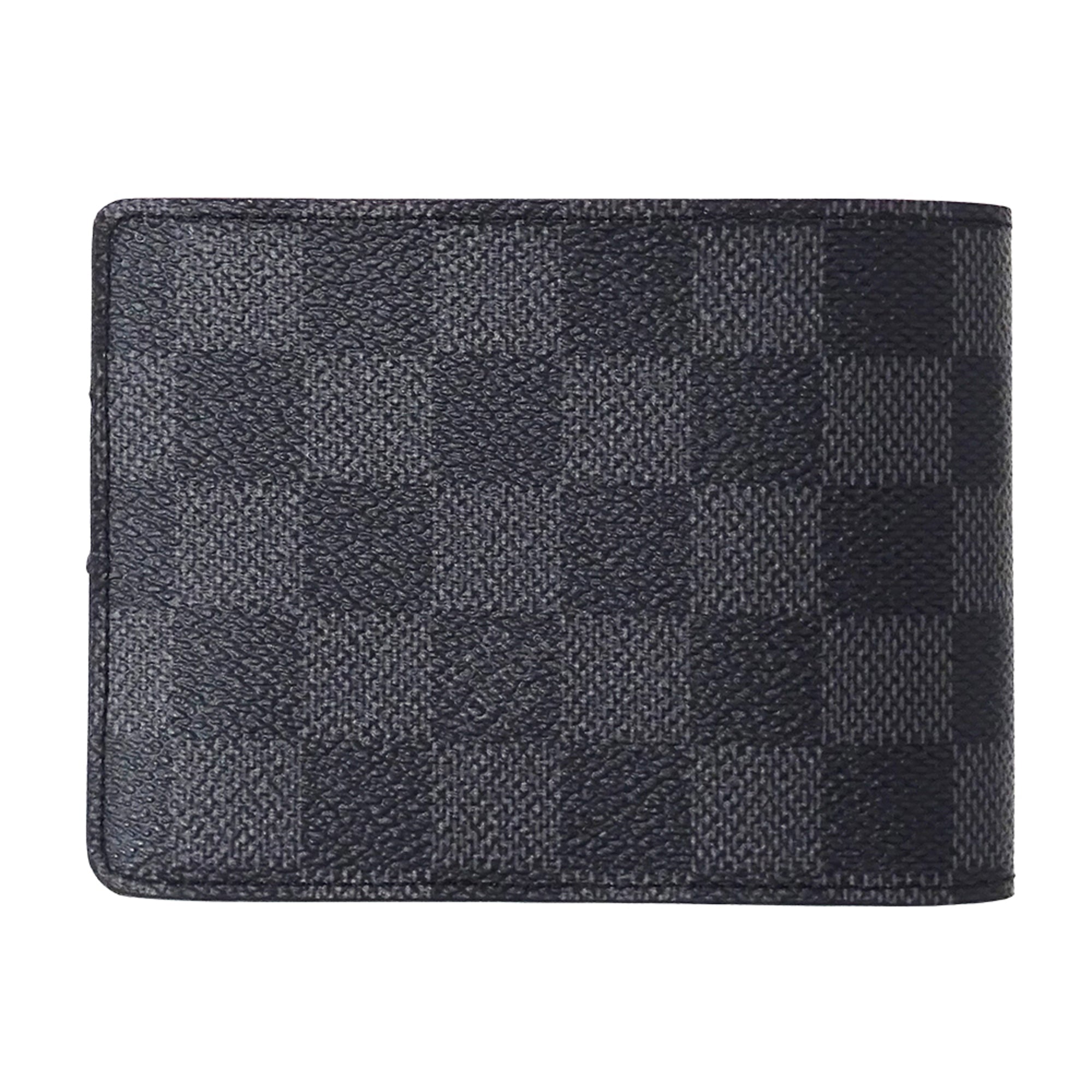 Louis Vuitton Black Damier Graphite Wallet (Bi-Fold) (Pre-Owned)