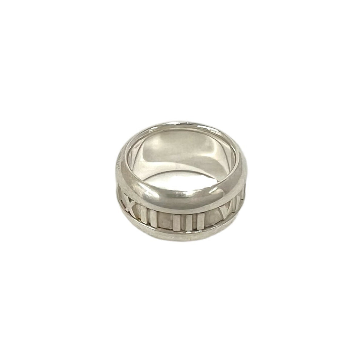 Tiffany Silver Silver 925 Band Ring (Pre-Owned)