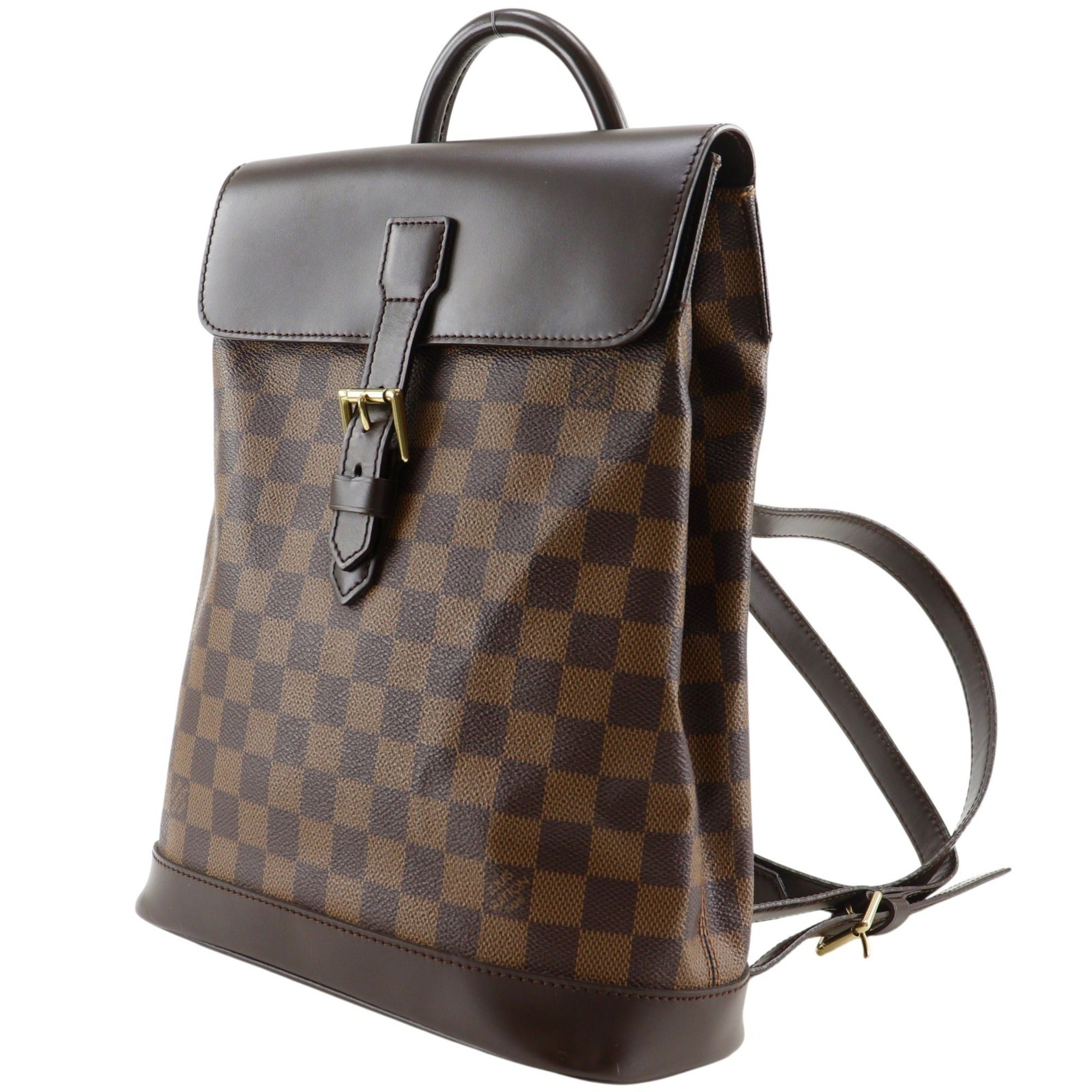 Louis Vuitton Brown Damier Canvas Backpack (Pre-Owned)