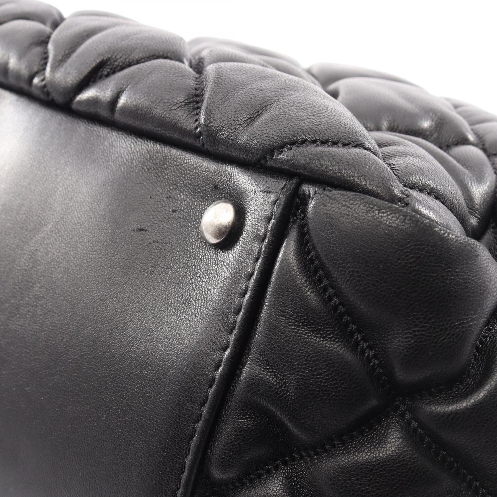 Chanel Black Handbag Shoulder Bag (Pre-Owned)