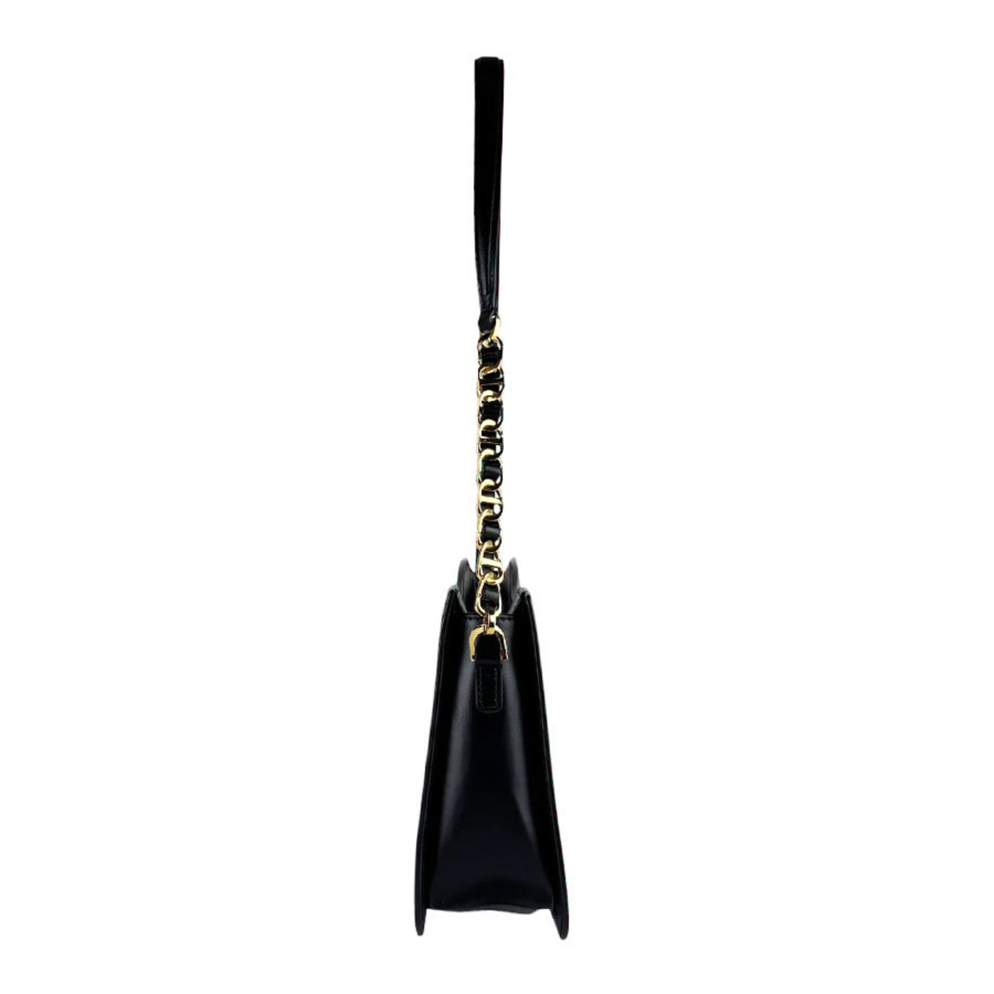 Christian Dior Black Leather Shoulder Bag (Pre-Owned)
